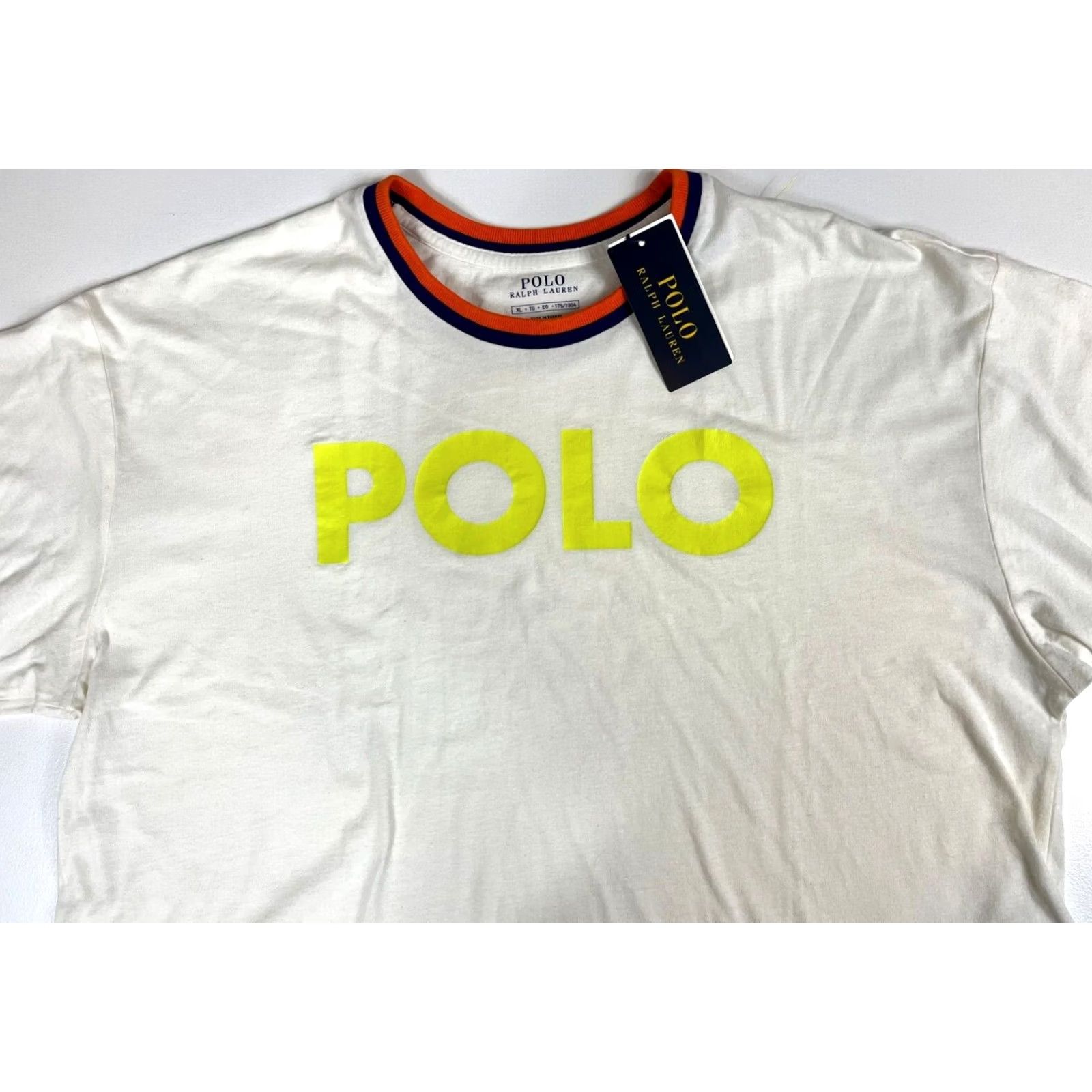 Polo Ralph Lauren NWT Women's Polo Ralph Lauren Cropped T-Shirt Spell Out Sz XL Size XL / US 12-14 / IT 48-50 - 4 Thumbnail