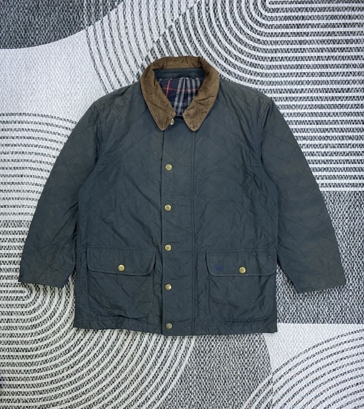 Burberry Vintage Burberry Nova Checked Fullzip Jacket Size US XL / EU 56 / 4 - 1 Thumbnail