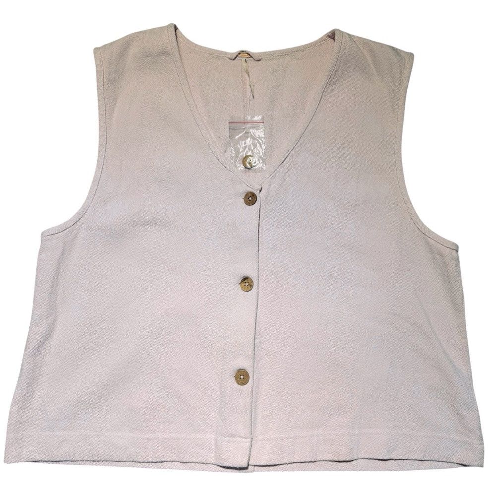 Free People New Free People So Fresh Vest Shorts Pink Set Size L Size 36" / US 14 / IT 50 - 3 Thumbnail