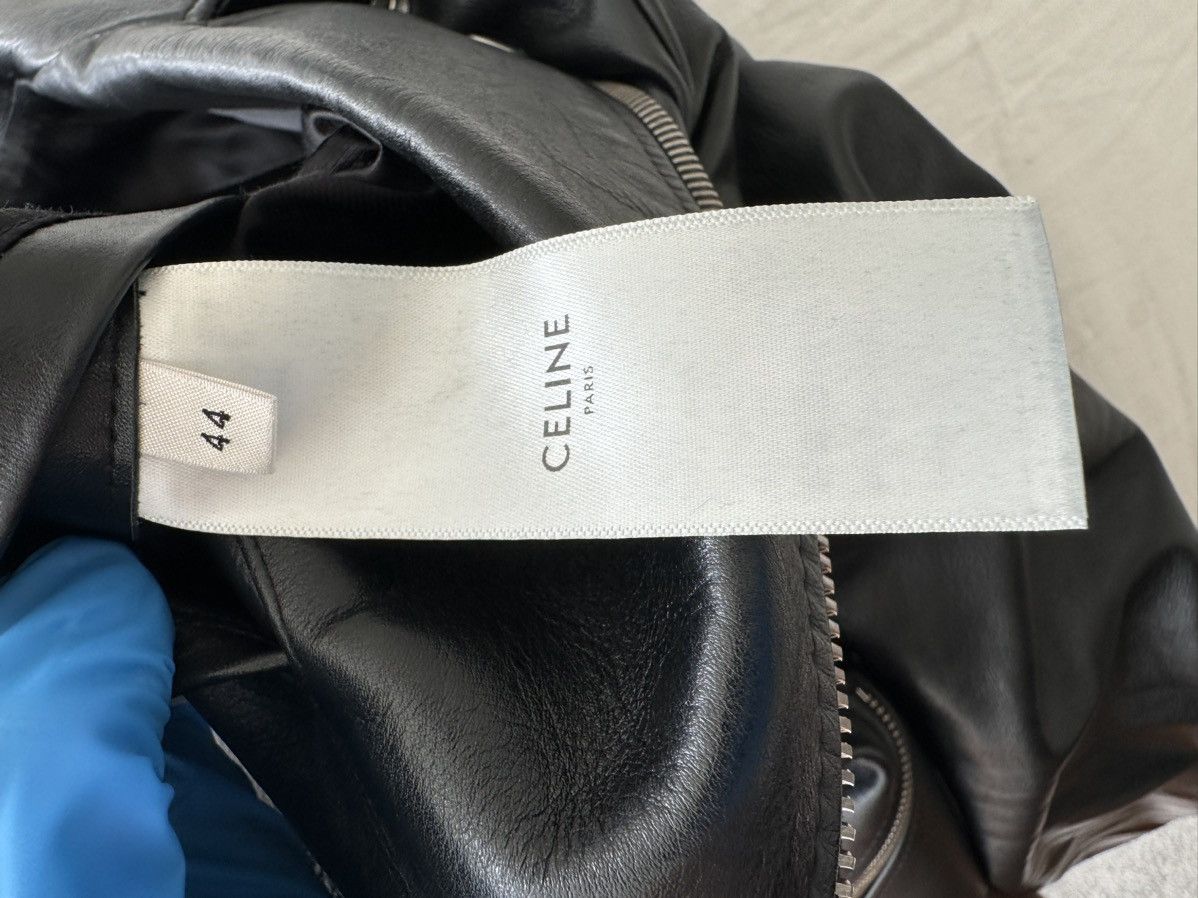 Celine × Hedi Slimane Celine Leather Jacket Biker Motorcycle 44 Size US S / EU 44-46 / 1 - 17 Thumbnail