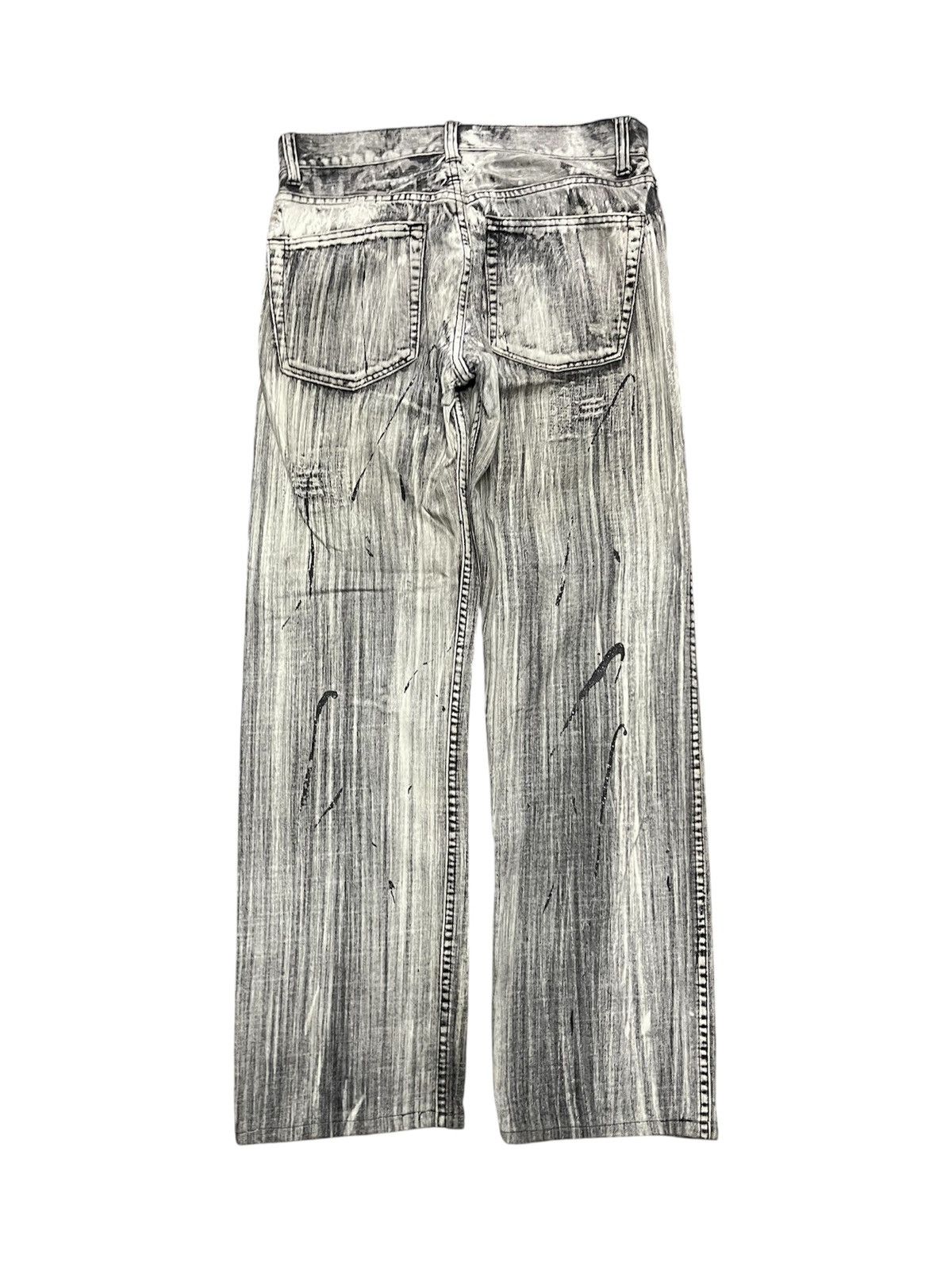 If Six Was Nine 2000s IF SIX WAS NINE STYLE WASHABLE DISTRESSED DENIM JEANS Size US 30 / EU 46 - 2 Thumbnail
