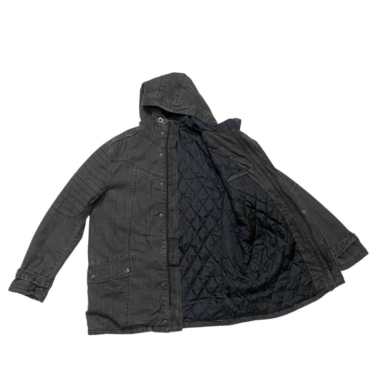 If Six Was Nine × Japanese Brand Splendid Satisfaction denim hoodie jacket Size US L / EU 52-54 / 3 - 7 Thumbnail