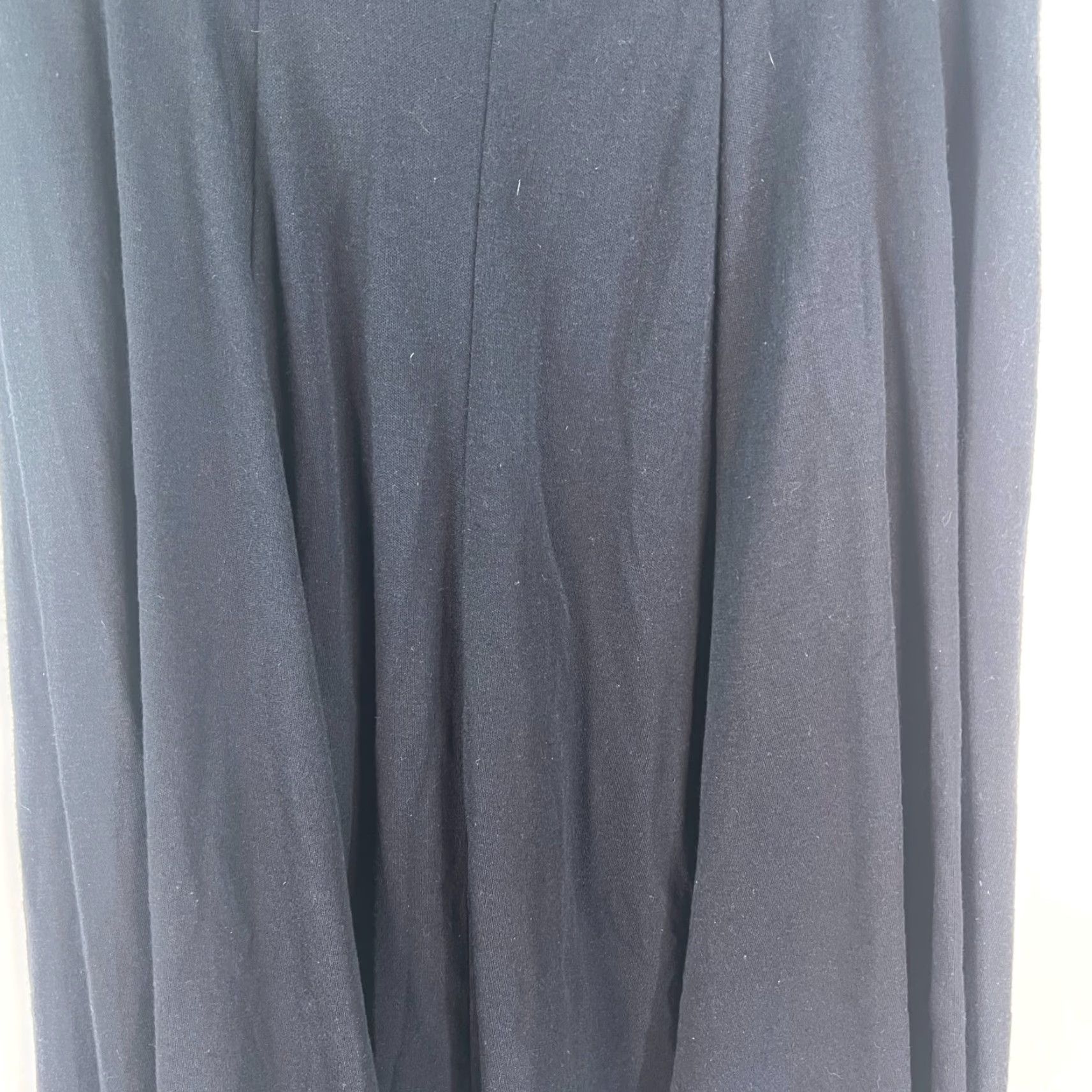 Vintage VINTAGE EXPO Skirt Women Regular Size 8 Black Pleated Knee Length 32 in Wool Blend Fall/ Spring/ Summer/ Winter Mens/Womens Size 30" / US 8 / IT 44 - 3 Thumbnail