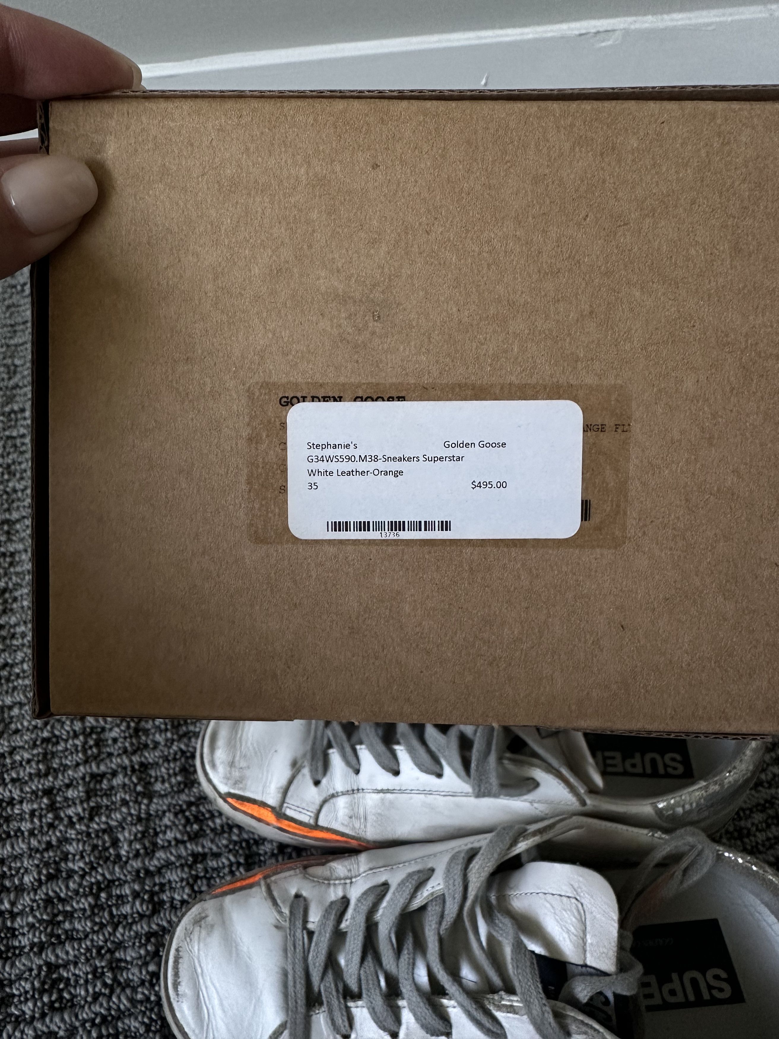 Golden Goose Women's Golden Goose Superstar Sneakers Size US 5 / IT 35 - 3 Thumbnail