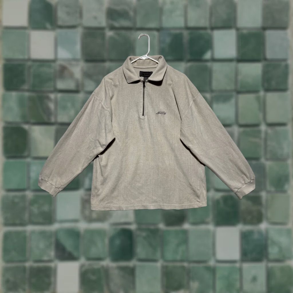 No Fear VINTAGE No Fear 1/4 Zip Ivory Fleece Pullover Mens Size L Distressed 90s Sweatshirt Hoodie? Size US L / EU 52-54 / 3 - 1 Thumbnail