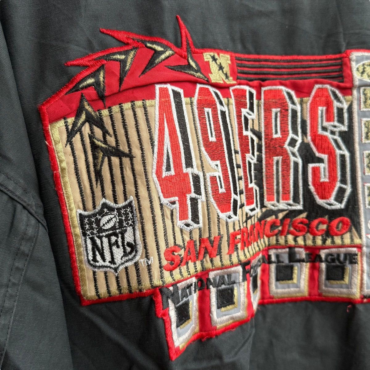 NFL 1993’s San Francisco 49ers NFL Campri Teamline Canvas Jacket Size US M / EU 48-50 / 2 - 10 Thumbnail