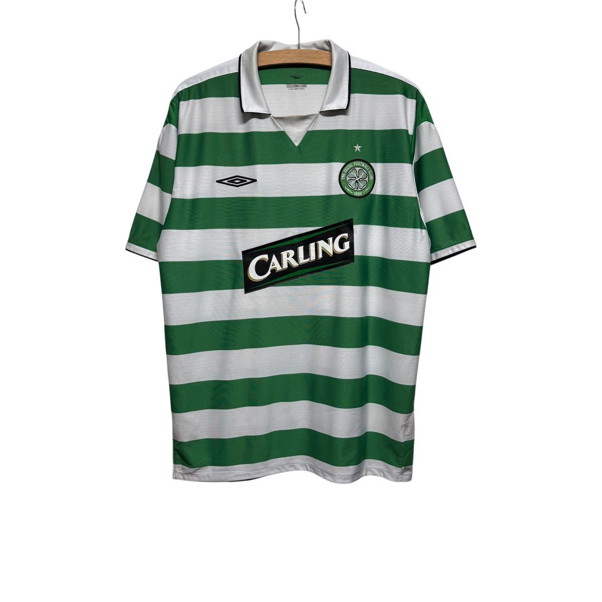 Umbro Celtic Home 2004/2005 Umbro Soccer Jersey Vintage Shirt Size US XL / EU 56 / 4 - 1 Thumbnail