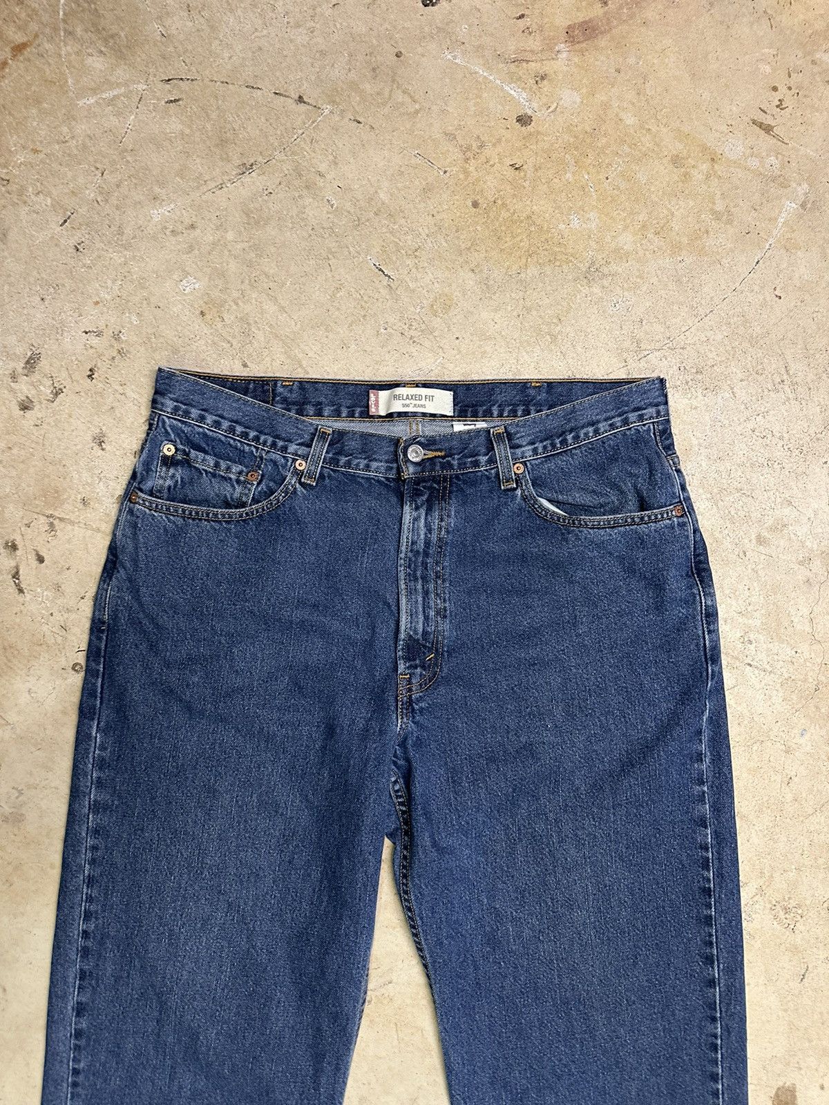 Levi's × Vintage Vintage Men’s Jeans Pants Levi’s 550 USA Size US 38 / EU 54 - 8 Thumbnail