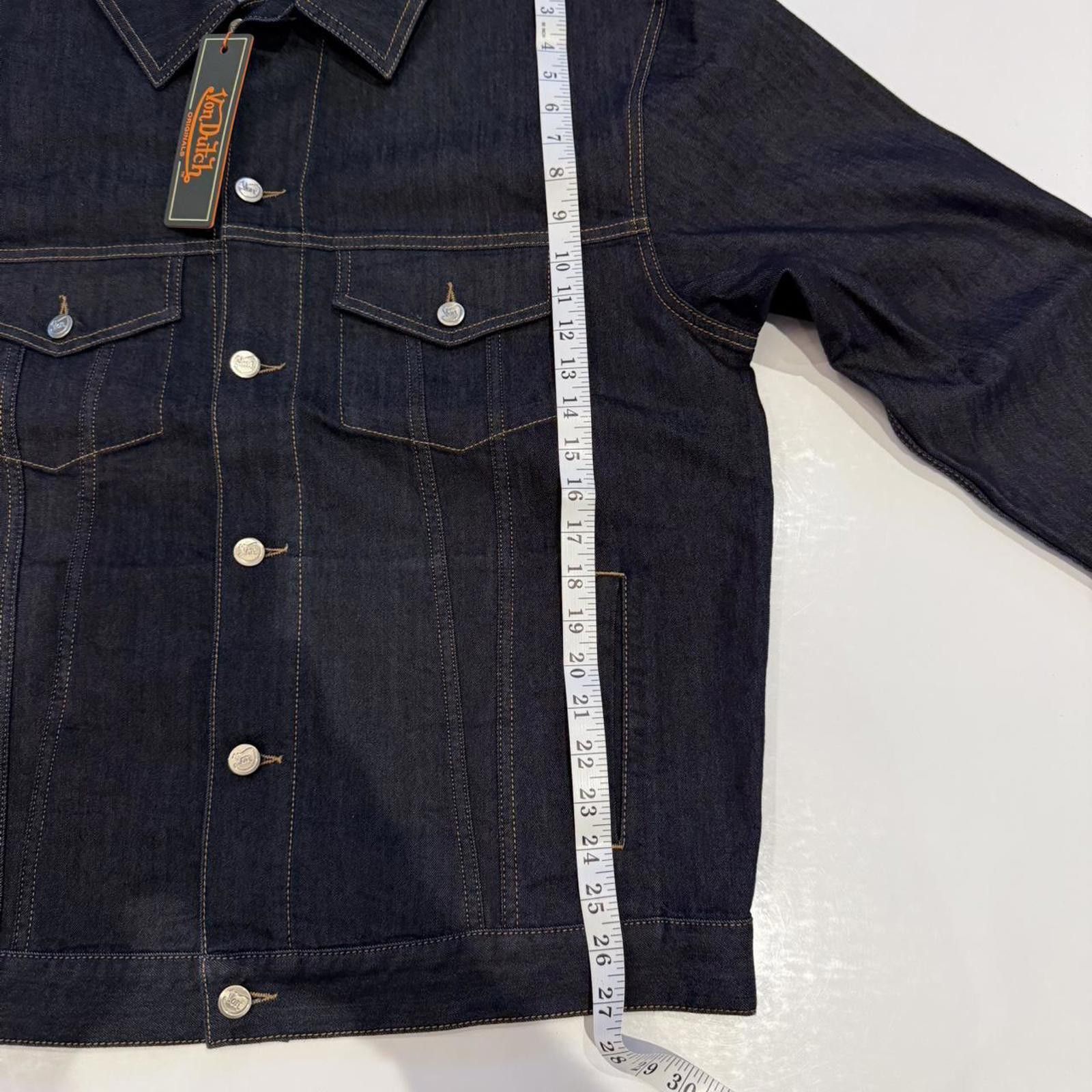 Von Dutch Von Dutch Made in Italy Indigo Denim Jacket Size Medium Size US M / EU 48-50 / 2 - 8 Thumbnail