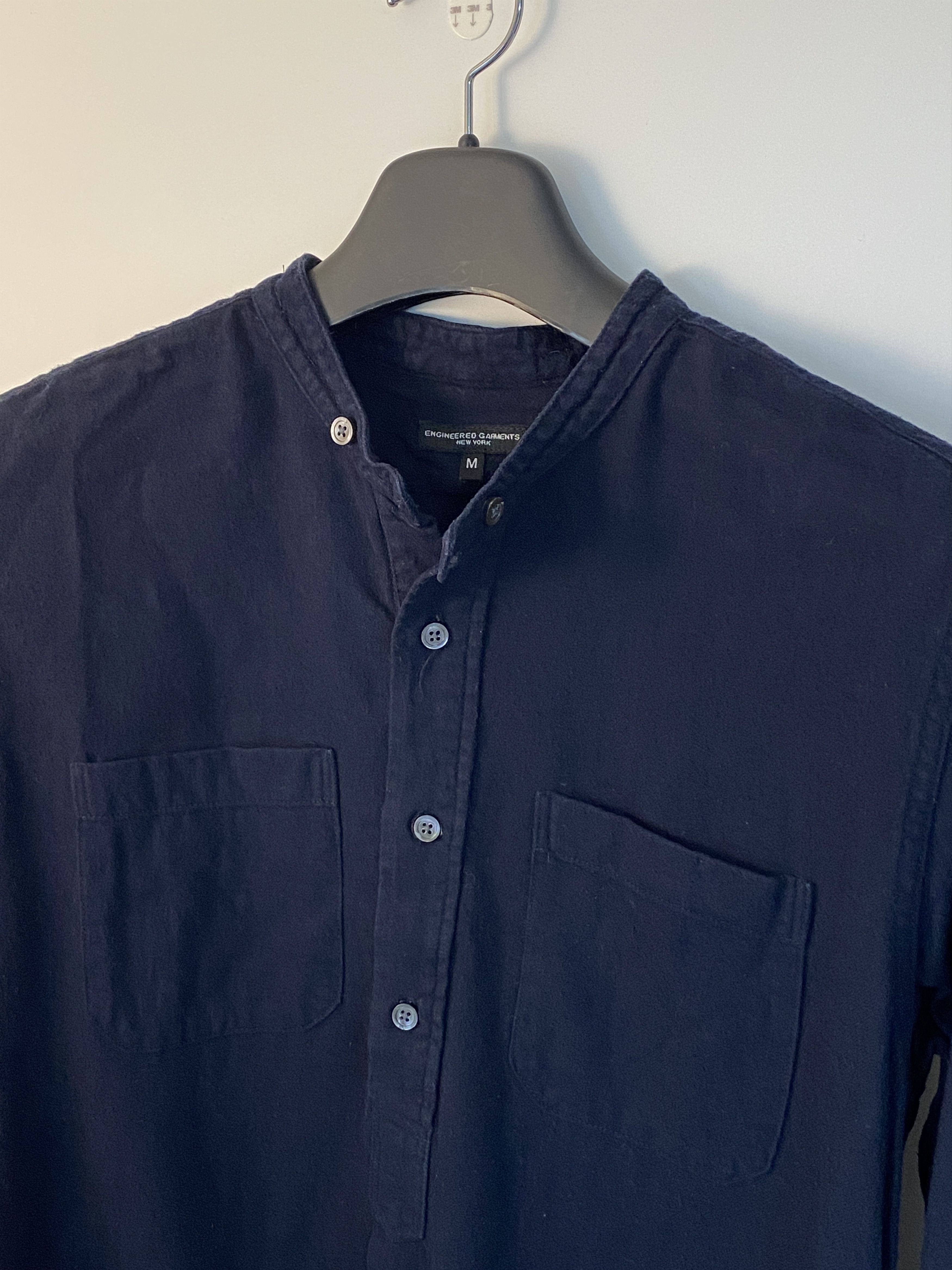 Engineered Garments banded collar long shirt Size US M / EU 48-50 / 2 - 2 Thumbnail