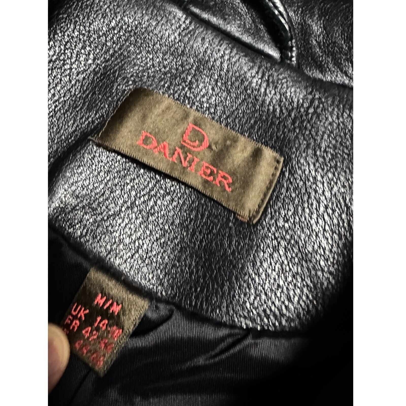 Danier DANIER Genuine LEATHER Luxury Designer Jacket Medium Size M / US 6-8 / IT 42-44 - 7 Thumbnail
