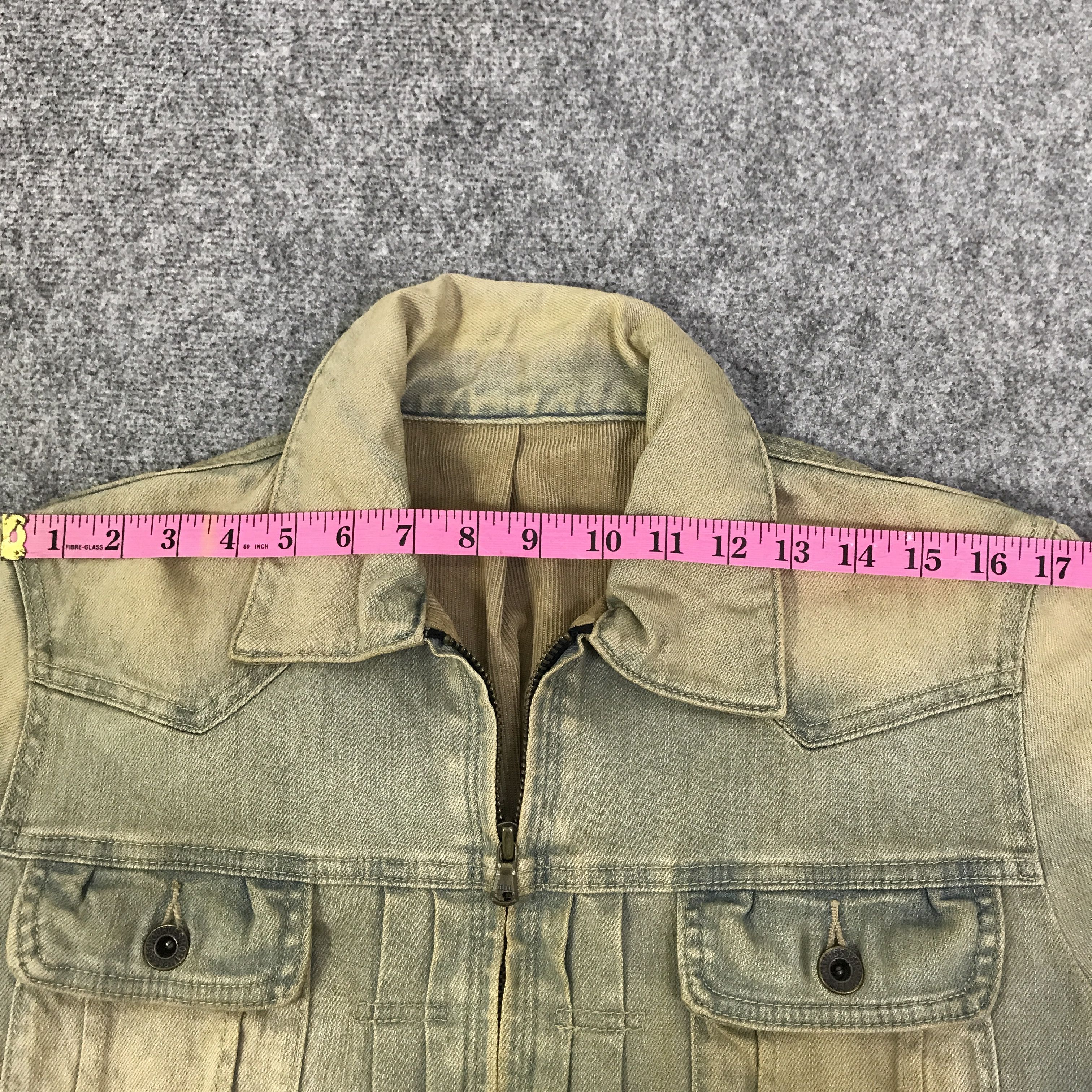 5351 POUR LES HOMMES Rusty denim 5351 pour les hommes punk denim jacket K86B16 Size US M / EU 48-50 / 2 - 6 Thumbnail