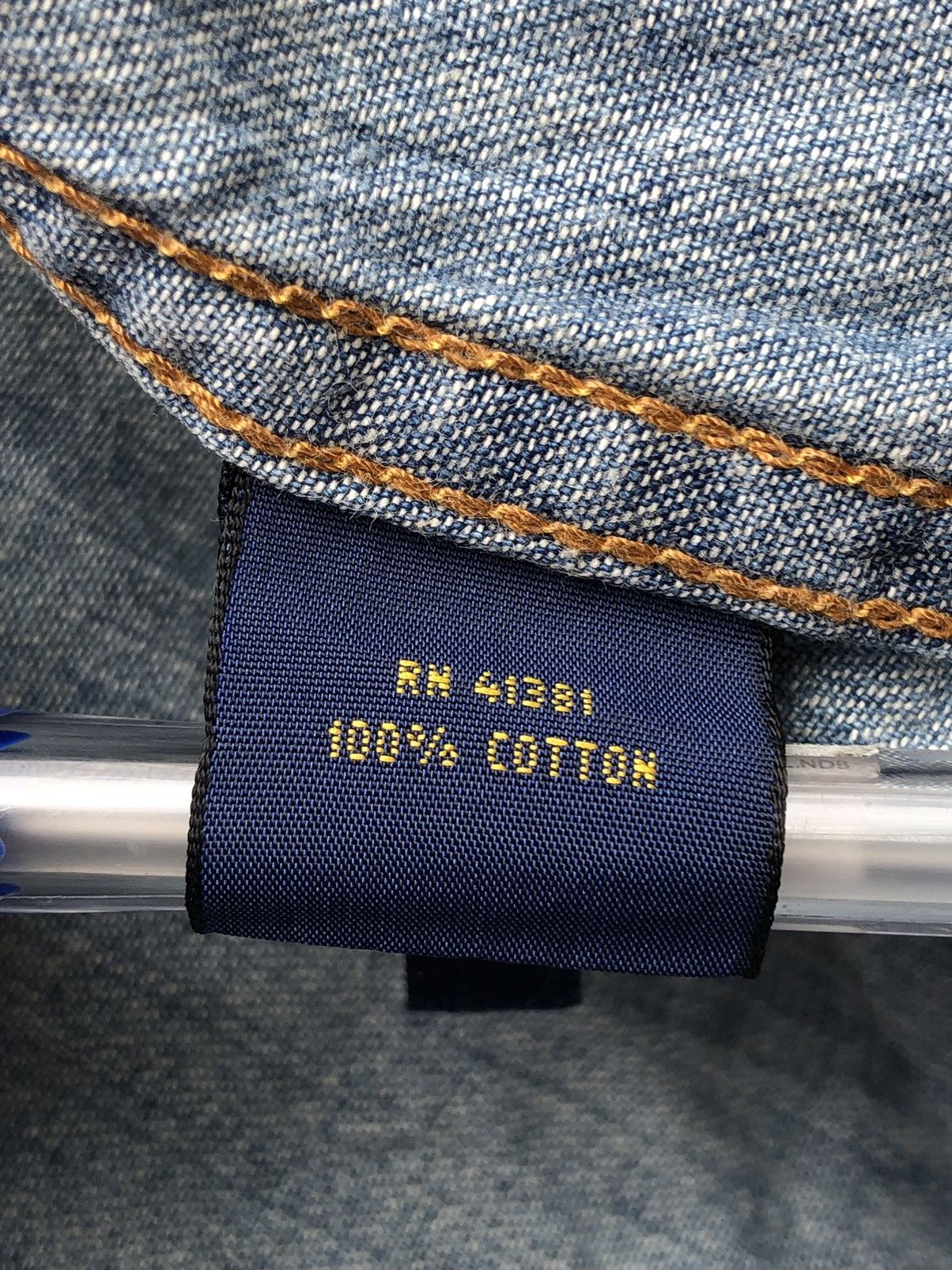 Polo Ralph Lauren Polo Ralph Lauren Western Jeans Shirt Size US S / EU 44-46 / 1 - 16 Thumbnail