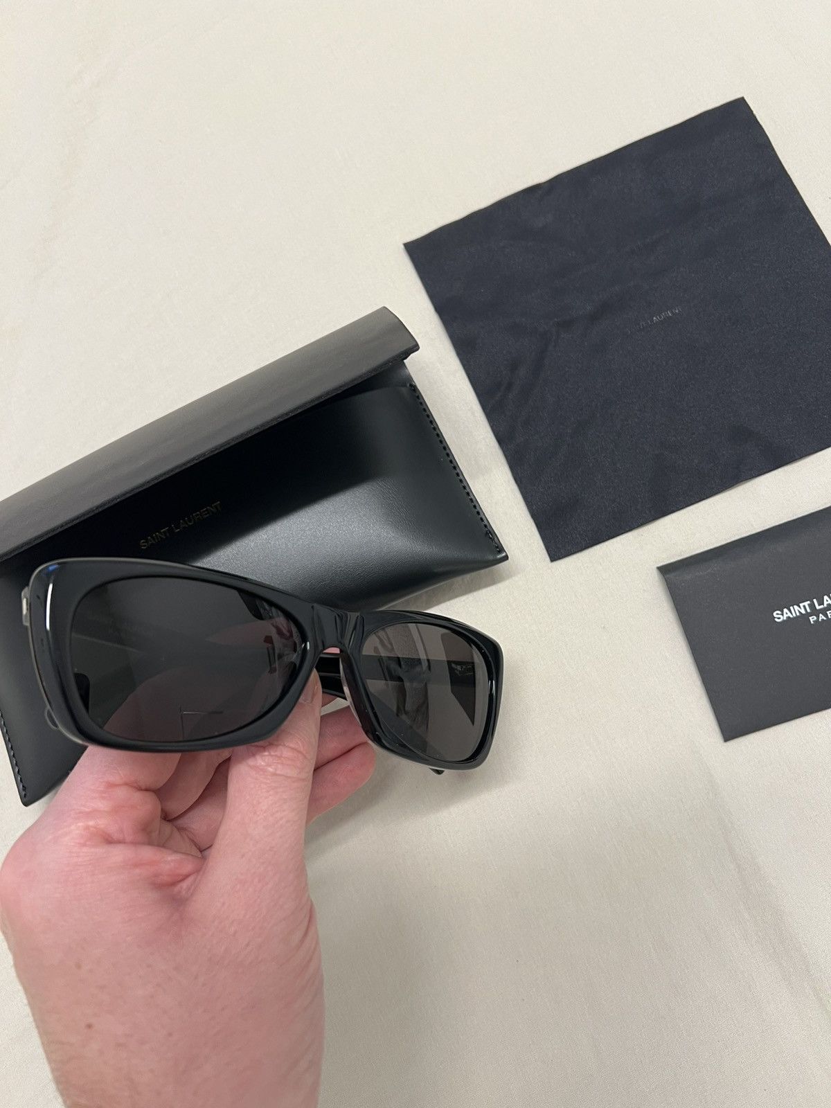 Yves Saint Laurent Saint Laurent SL 613 Cat-Eye Sunglasses Size ONE SIZE - 1 Thumbnail