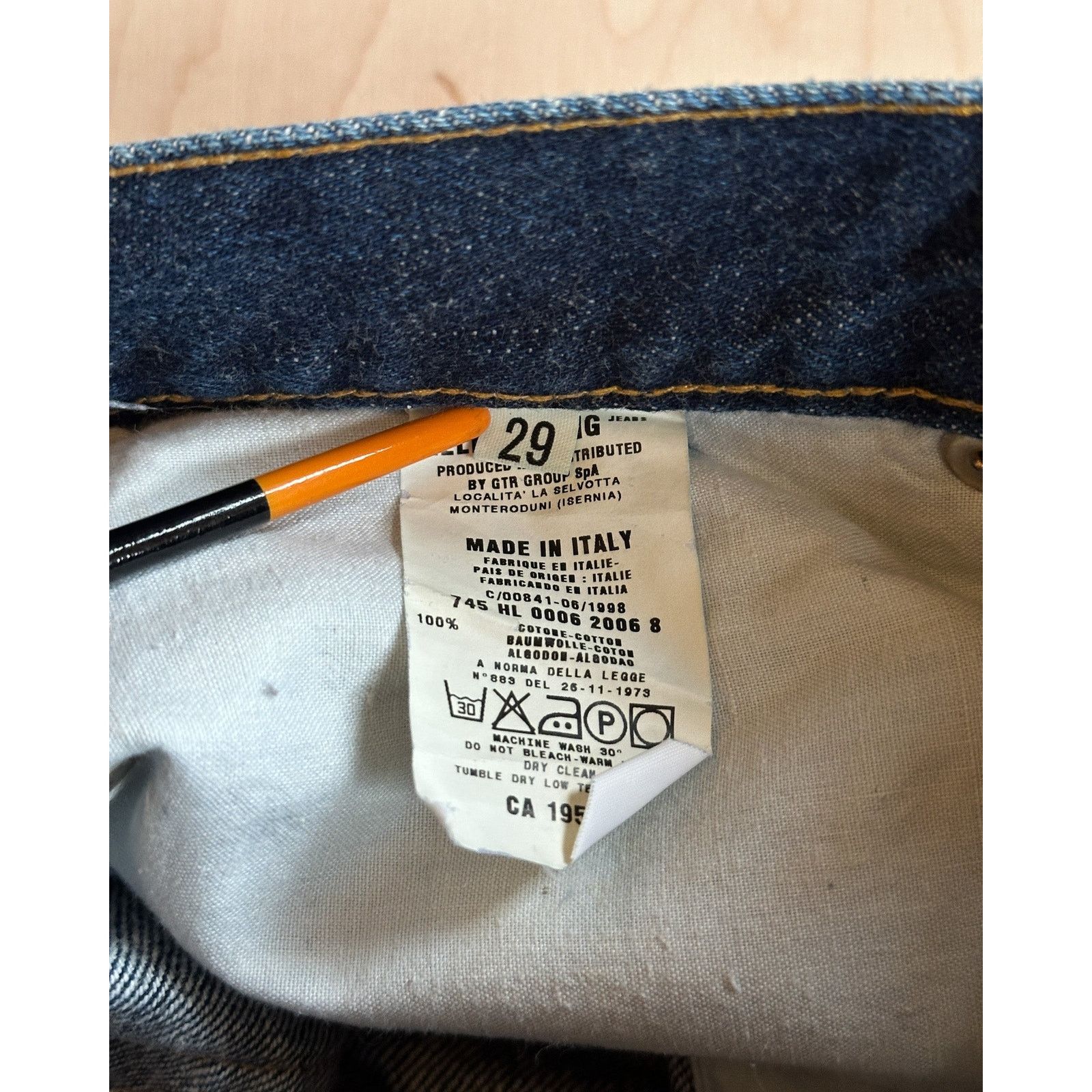 Helmut Lang Helmut Lang Vintage 1998 Jeans Size US 29 - 5 Thumbnail