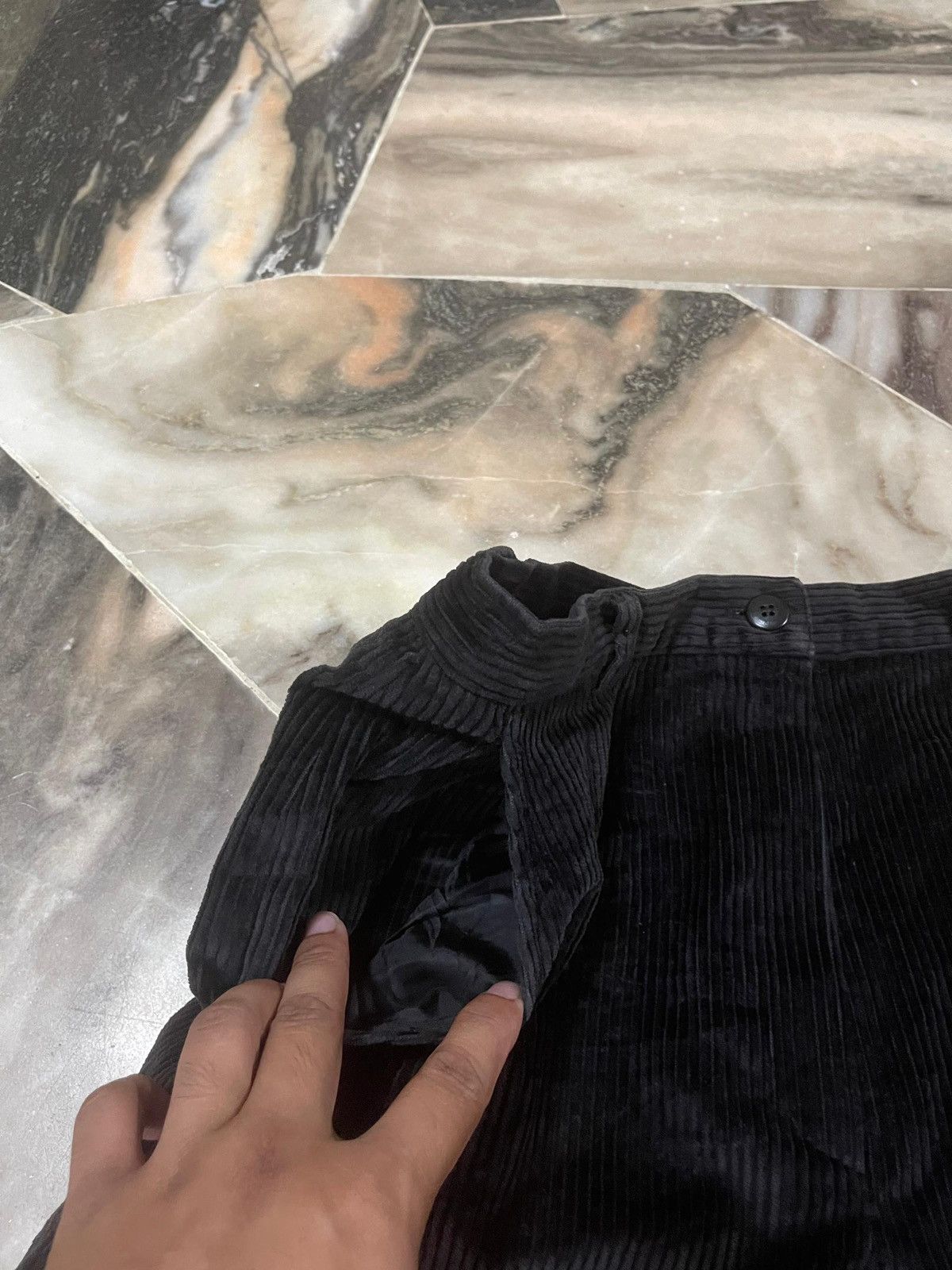 Christian Dior Monsieur Christian Dior Corduroy Short Pants Size 29" - 5 Thumbnail