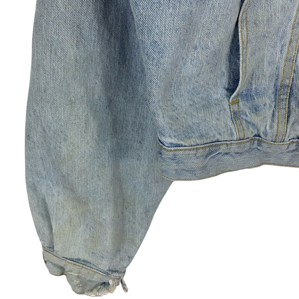 Edwin Vintage Bobson Cropped Denim Jacket Size US S / EU 44-46 / 1 - 5 Thumbnail