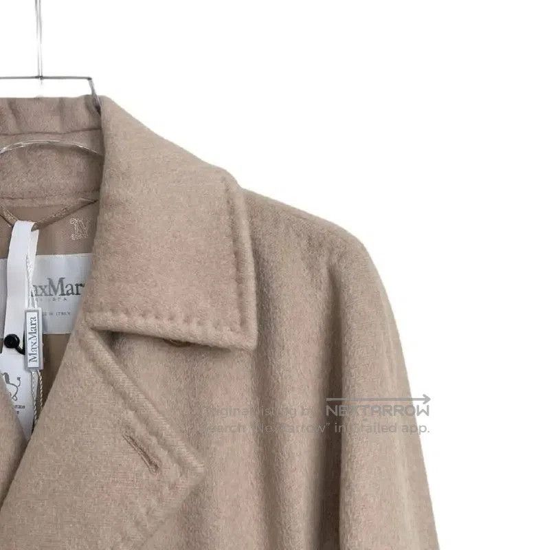 Max Mara MaxMara Women's Camel Wool Overcoat . Size M / US 6-8 / IT 42-44 - 3 Thumbnail