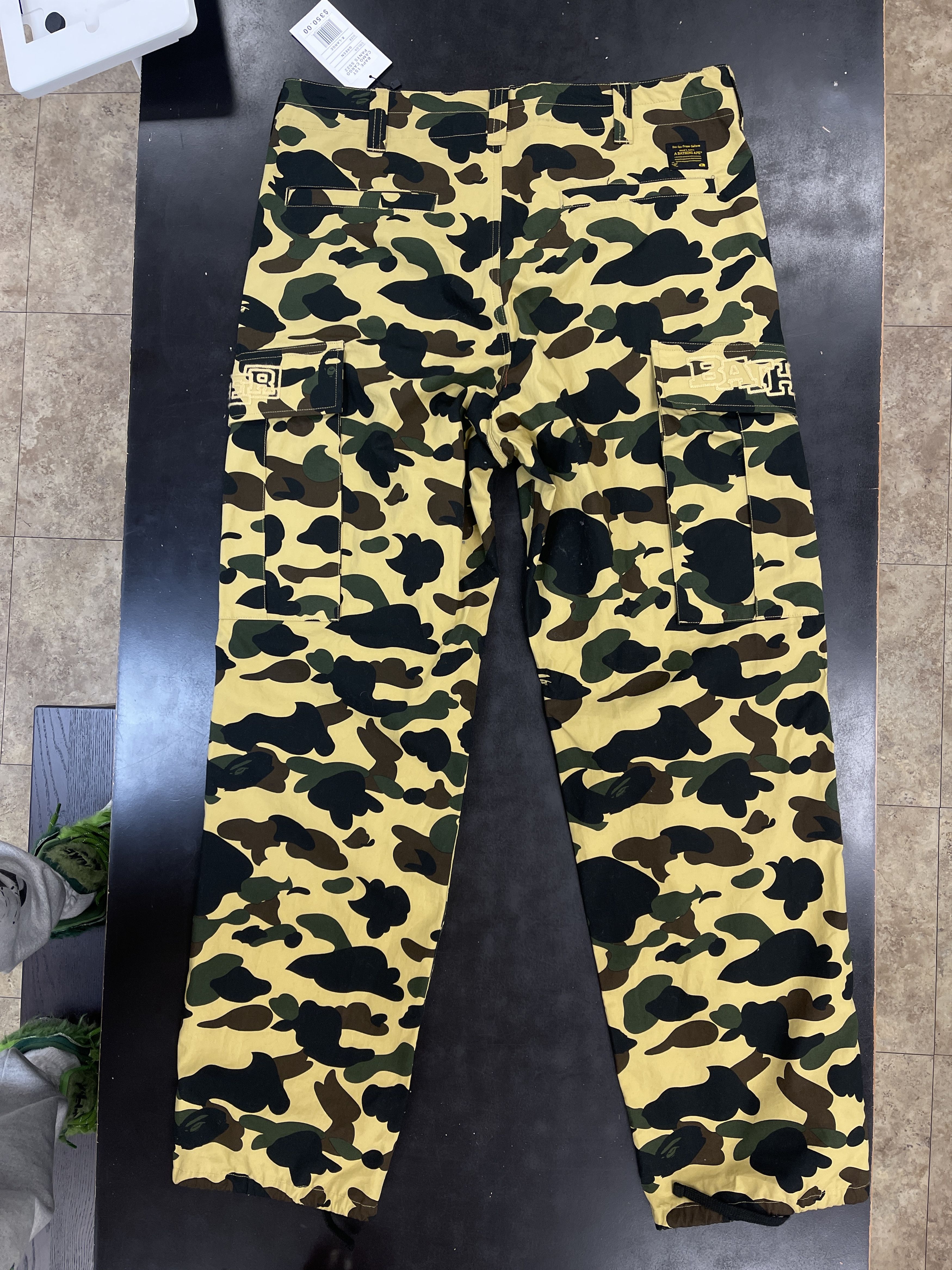 Bape Bape 1st Camo Cargo Pants SS22 Khaki Size US 38 / EU 54 - 10 Thumbnail