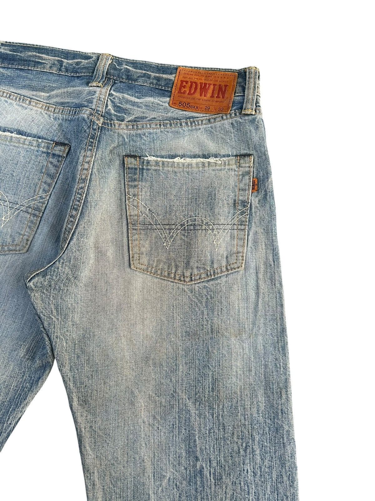 Kapital Vintage Edwin 505BXX Selvedge Japanese Brand Denim Jeans Size US 30 / EU 46 - 12 Thumbnail