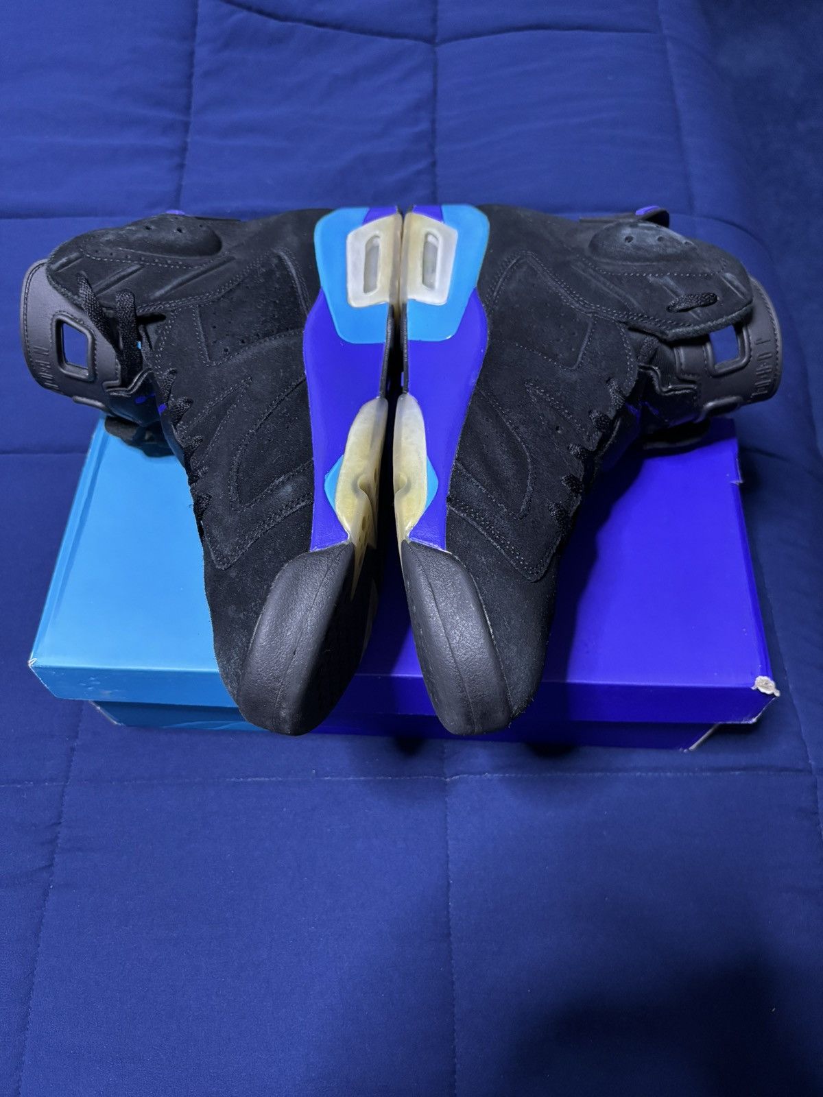 Jordan Brand Jordan 6 Retro Aqua 2023 Size 11.5 Size US 11.5 / EU 44-45 - 4 Thumbnail
