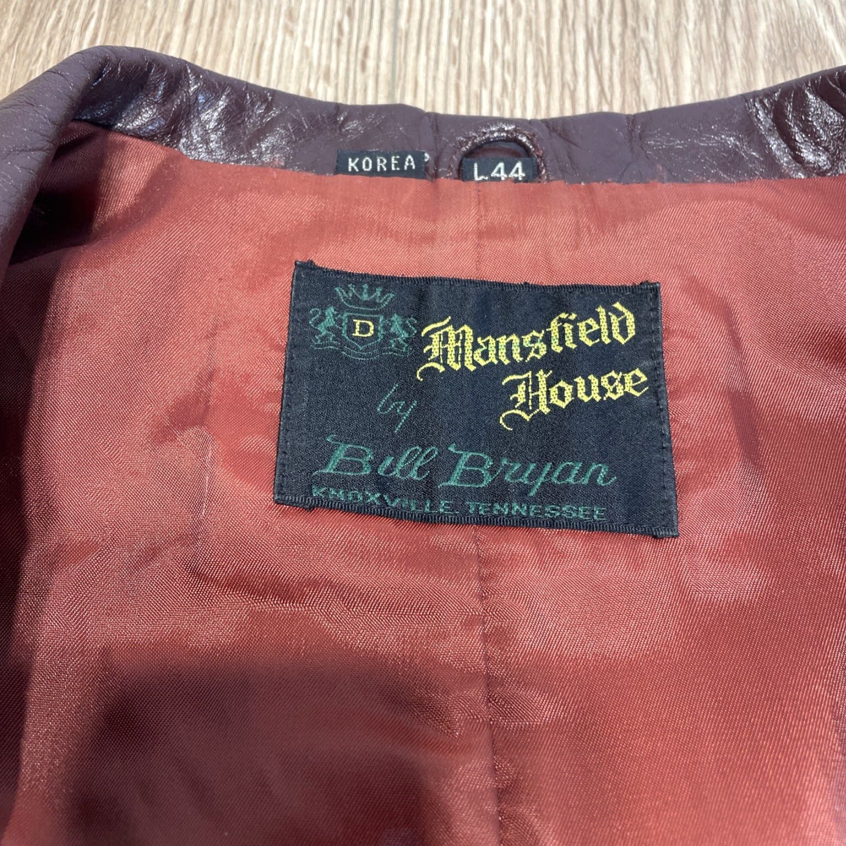 Vintage VINTAGE House Men Leather Jacket Coat Size 44 Brown 90s Casual Mens Size US S / EU 44-46 / 1 - 2 Thumbnail