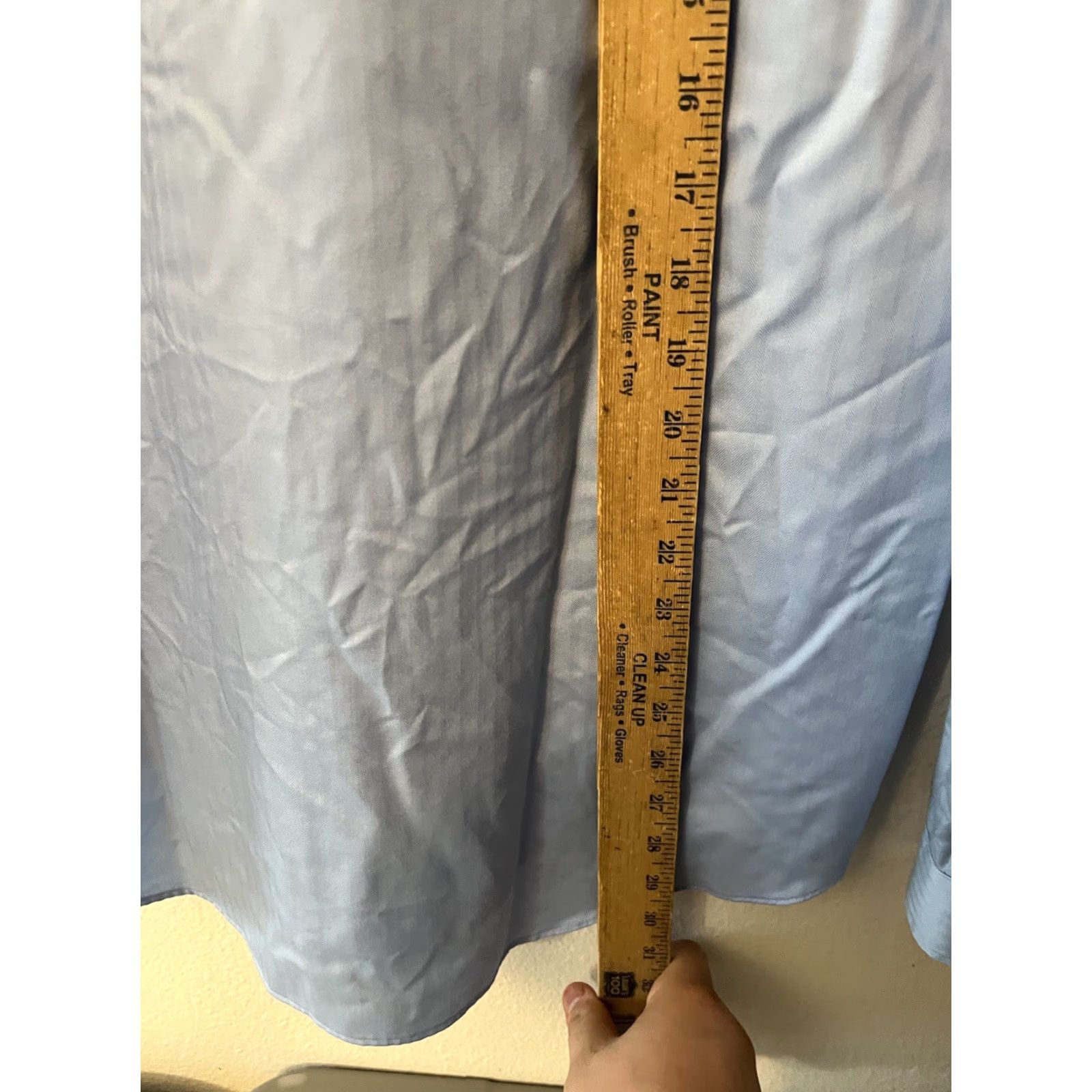 Michael Kors Michael Kors Men’s Slim Fit Button-Up Shirt Long Sleeve Blue Size 16 Regular Knit Non-Iron Modern Men's Shirt Size US L / EU 52-54 / 3 - 4 Thumbnail