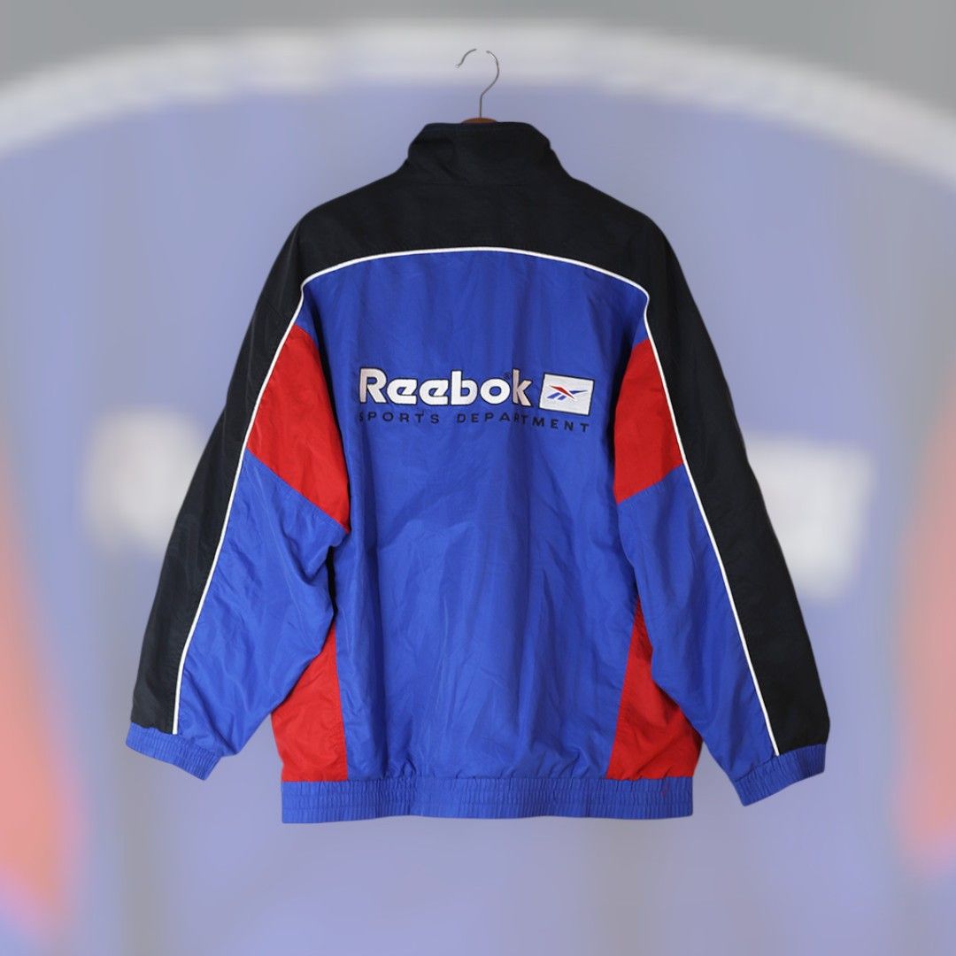 Reebok Vintage Reebok Windbreaker 90s Sportswear Size US L / EU 52-54 / 3 - 2 Thumbnail