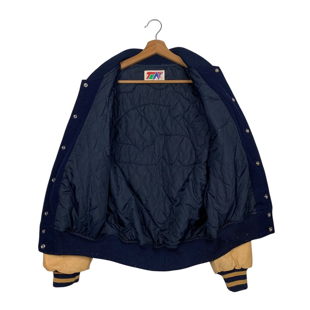 Japanese Brand Living In The Vision 67 GAP Leather Varsity Jacket Size US M / EU 48-50 / 2 - 11 Thumbnail