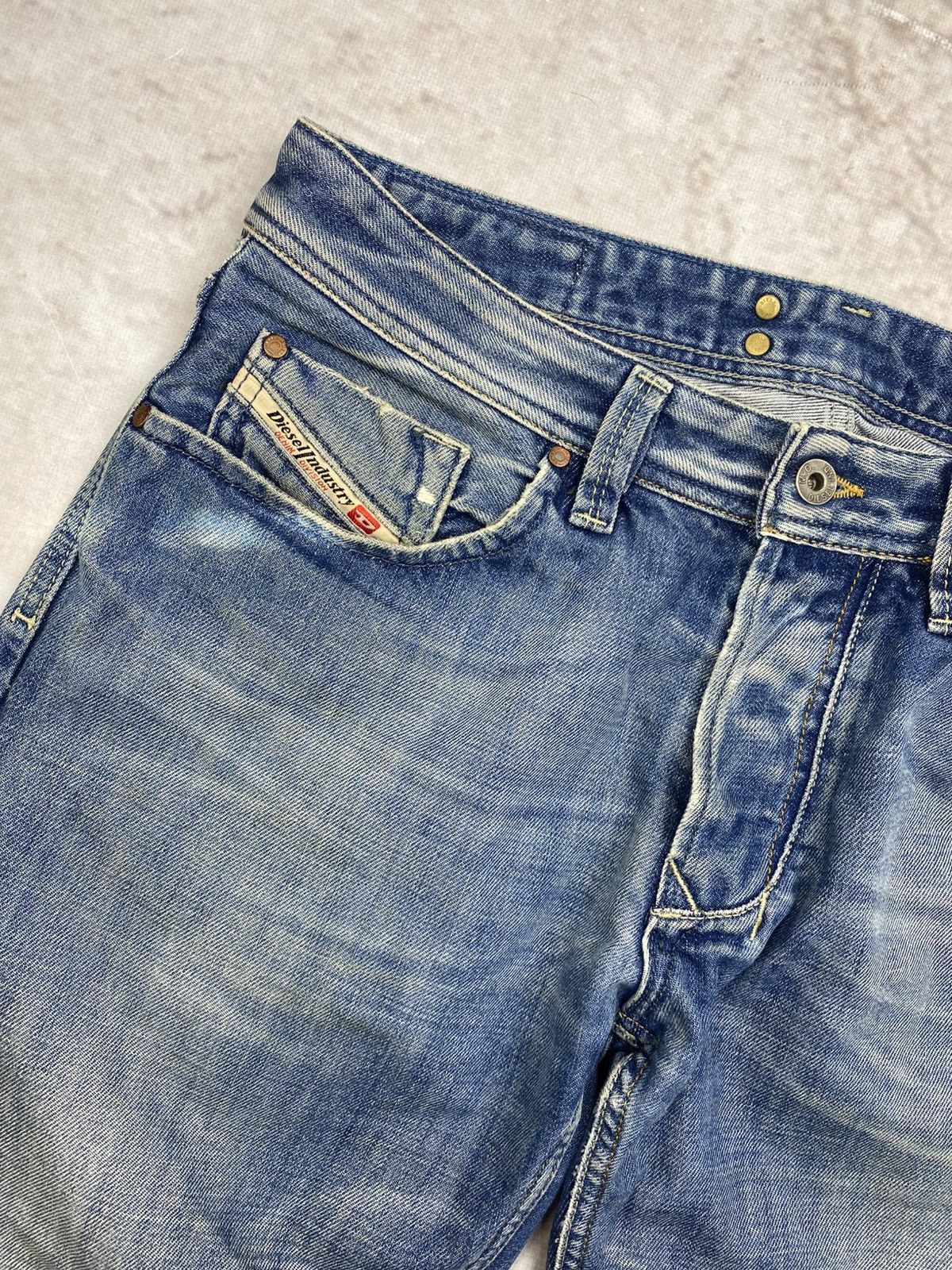 Diesel Vintage Diesel Y2K Faded Flared Jeans Denim Pants Rare Size US 34 / EU 50 - 4 Thumbnail