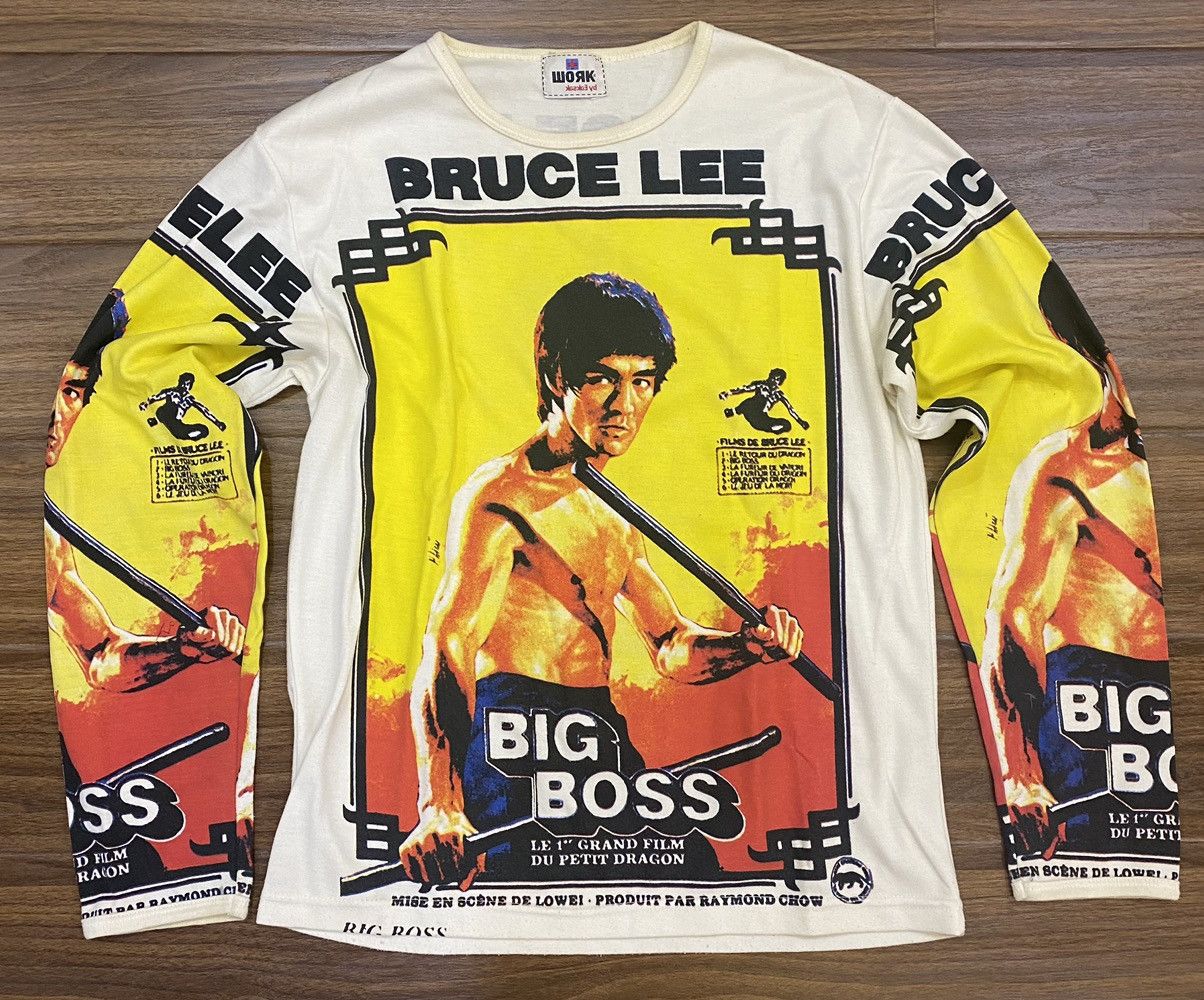 Vintage Vintage AOP BRUCE LEE Tee Size US M / EU 48-50 / 2 - 1 Thumbnail