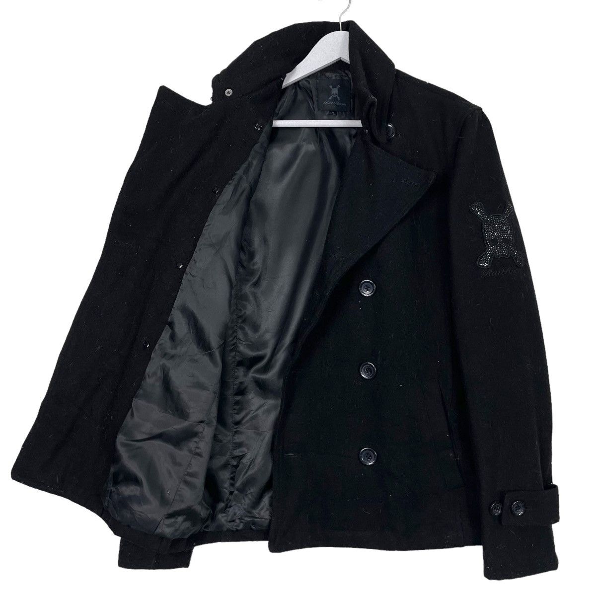 Japanese Brand × Mastermind Japan × Roen 💥ROEN JAPAN CRUISER WOOL PEA JACKET Size US S / EU 44-46 / 1 - 5 Thumbnail