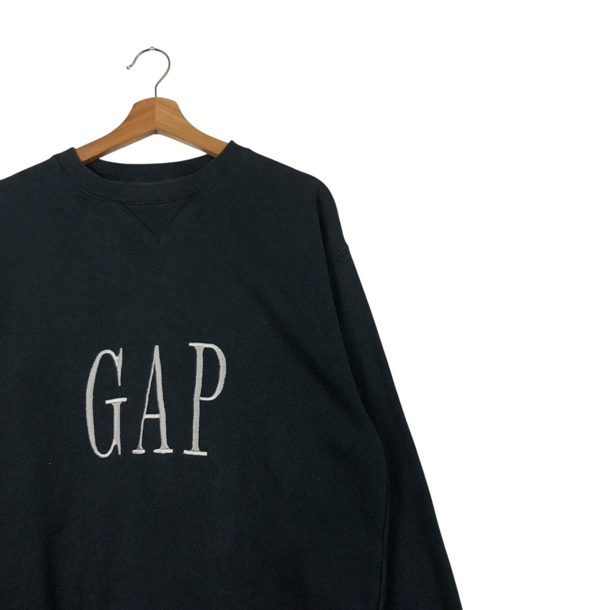 Japanese Brand 📌Vintage Sweatshirt Gap Big Logo Spell Out Embroidered Size US S / EU 44-46 / 1 - 7 Thumbnail