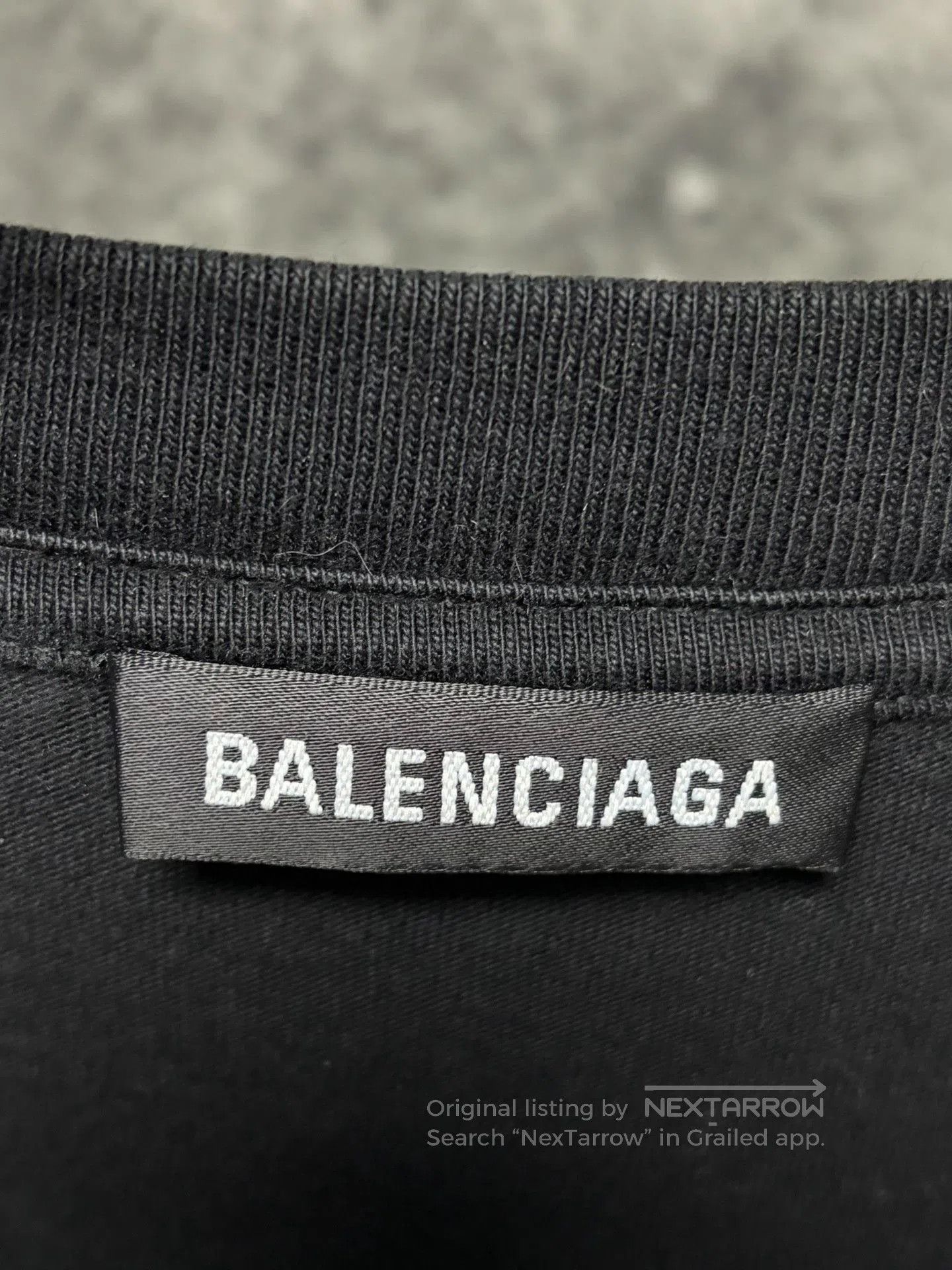 Balenciaga Balenciaga Band Portrait Short-Sleeve Tee. Size US M / EU 48-50 / 2 - 3 Thumbnail