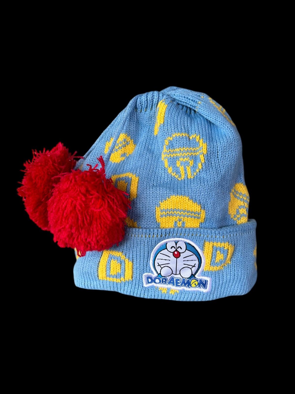 Japanese Brand × Kapital × Vintage Vintage Doraemon Japanese Anime Cartoon Beanie Hats Rare🎌 Size ONE SIZE - 1 Thumbnail
