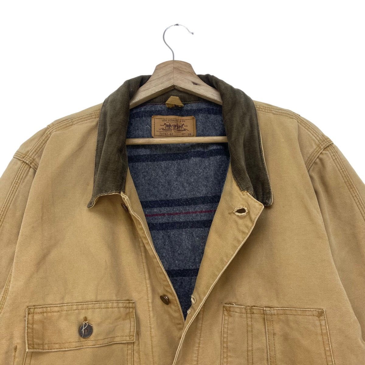 Levi's Vintage Clothing Vtg Levi’s Workers Blanket Duck Canvas Michigan Chore Jacket Size US M / EU 48-50 / 2 - 6 Thumbnail