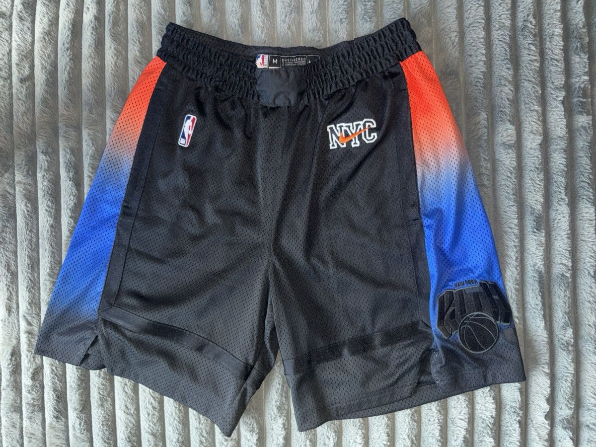 Kith × Nike Kith & Nike for New York Knicks Swingman Shorts (2020) (Med) Size US 32 / EU 48 - 1 Thumbnail
