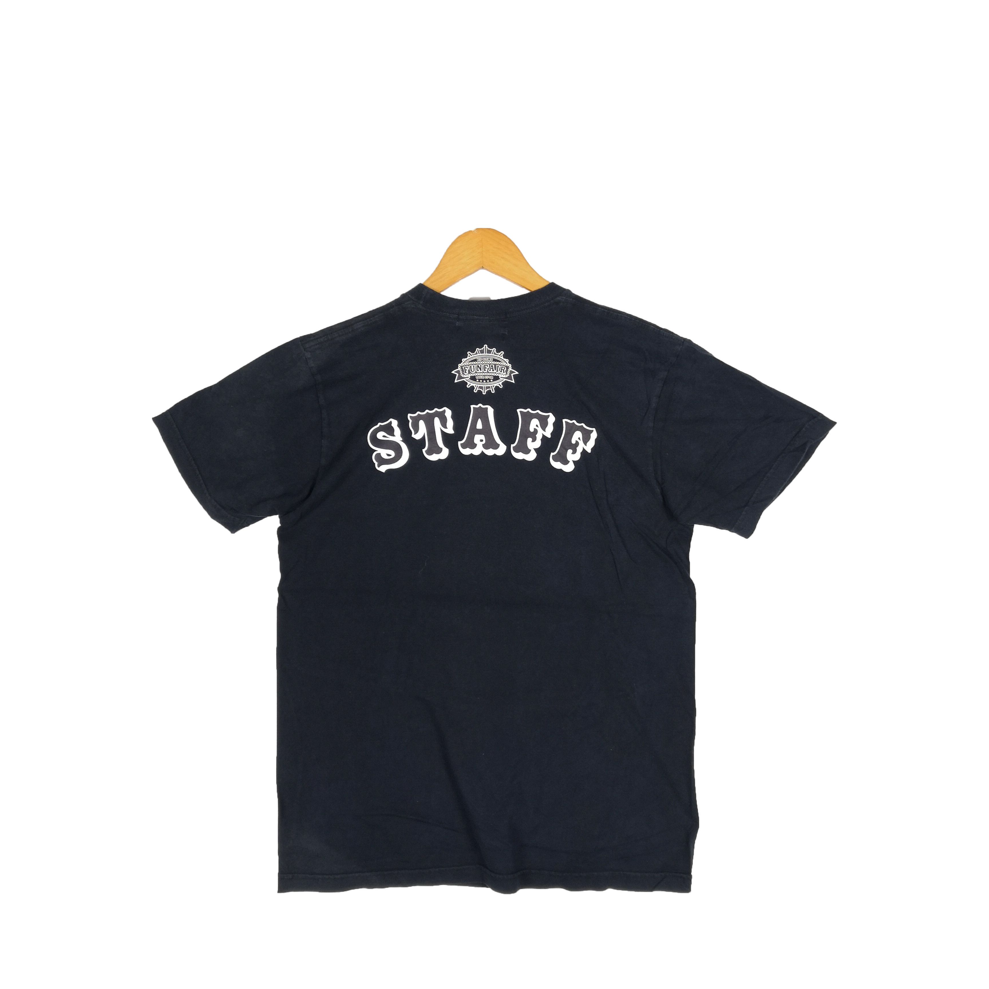 Japanese Brand Vintage Y2K Skulls T-Shirt Staff Skulls Japanese Brand Tees Size US S / EU 44-46 / 1 - 2 Thumbnail