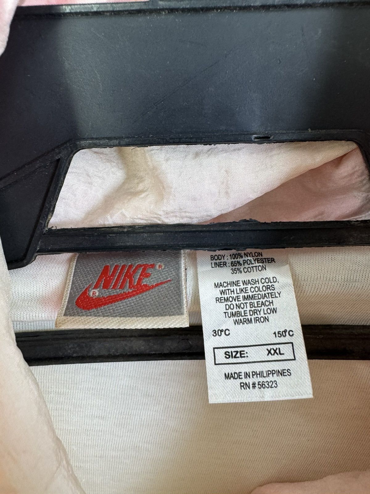 Nike × Vintage Vintage 90s Nike Grey Tag Jacket Size US XXL / EU 58 / 5 - 2 Thumbnail