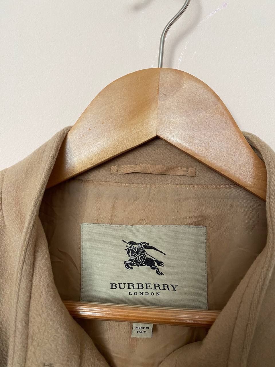 Burberry 🔥 90s Burberry Wool/Cashmere Doufle Coat Made in Italy Size XL / US 12-14 / IT 48-50 - 7 Thumbnail