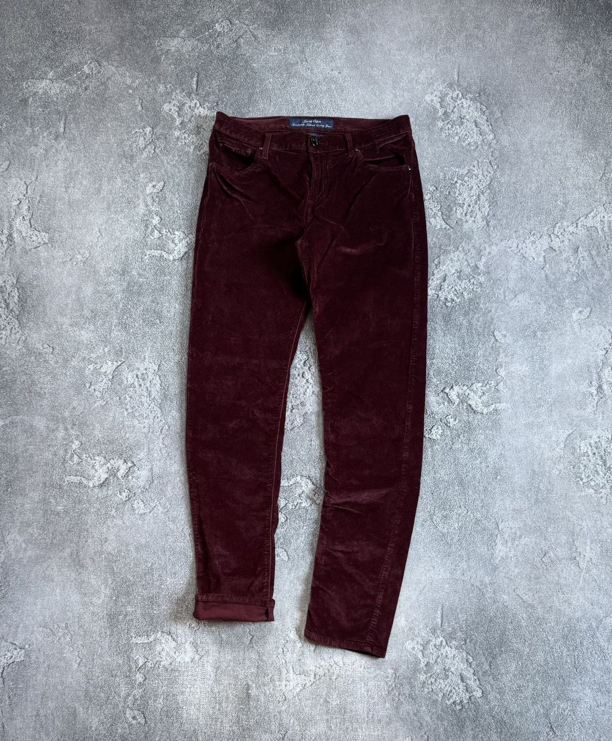 Jacob Cohen Jacob Cohen wmns kimberly velour velvet pants trousers chino Size 26" / US 2 / IT 38 - 7 Thumbnail