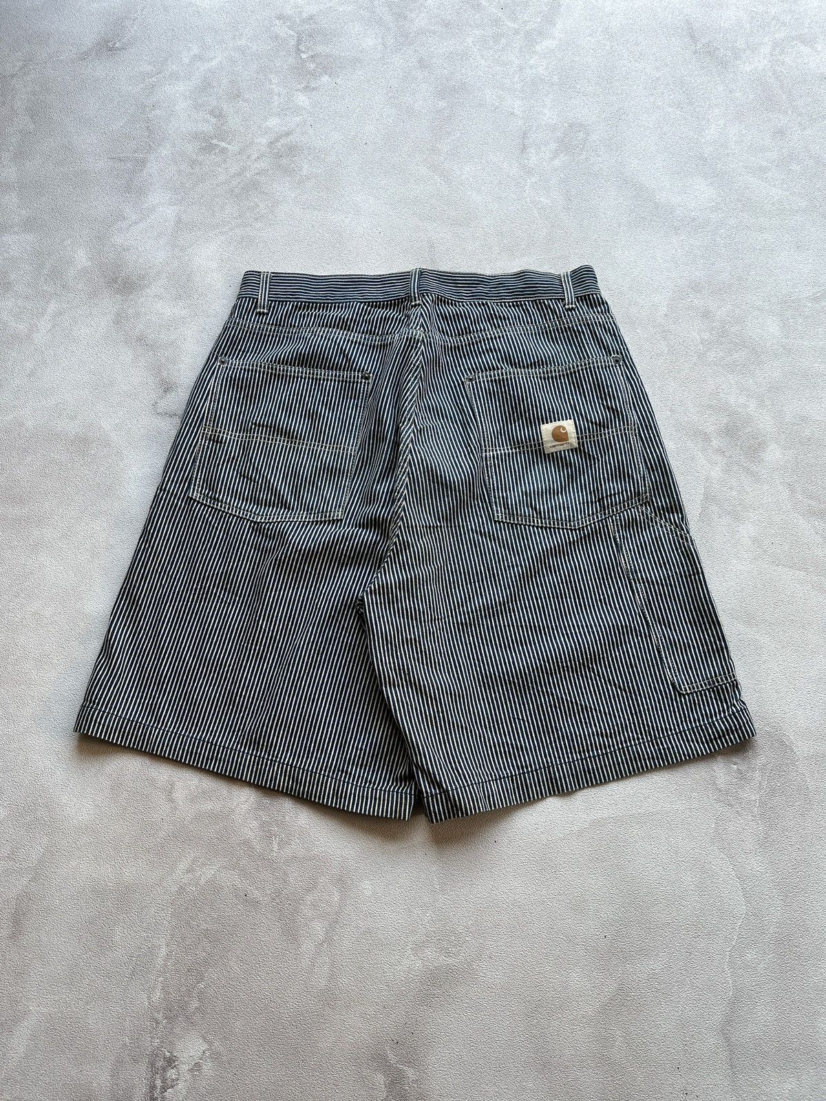 Carhartt Vintage Carhartt Short Carpenter Hickory Size US 34 / EU 50 - 1 Thumbnail