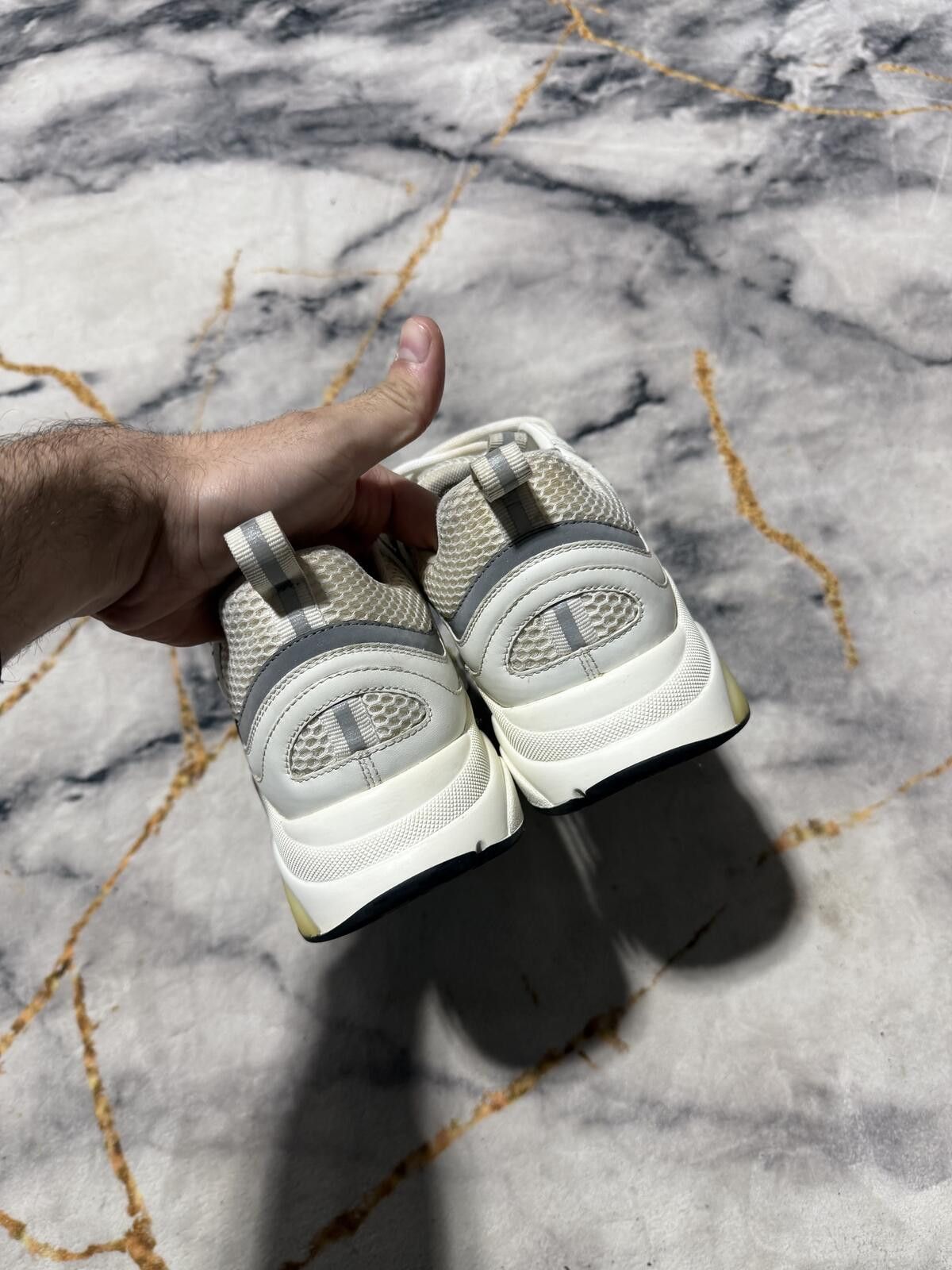Dior Dior B22 Triple White Silver - Sz 9US Size US 9 / EU 42 - 5 Thumbnail