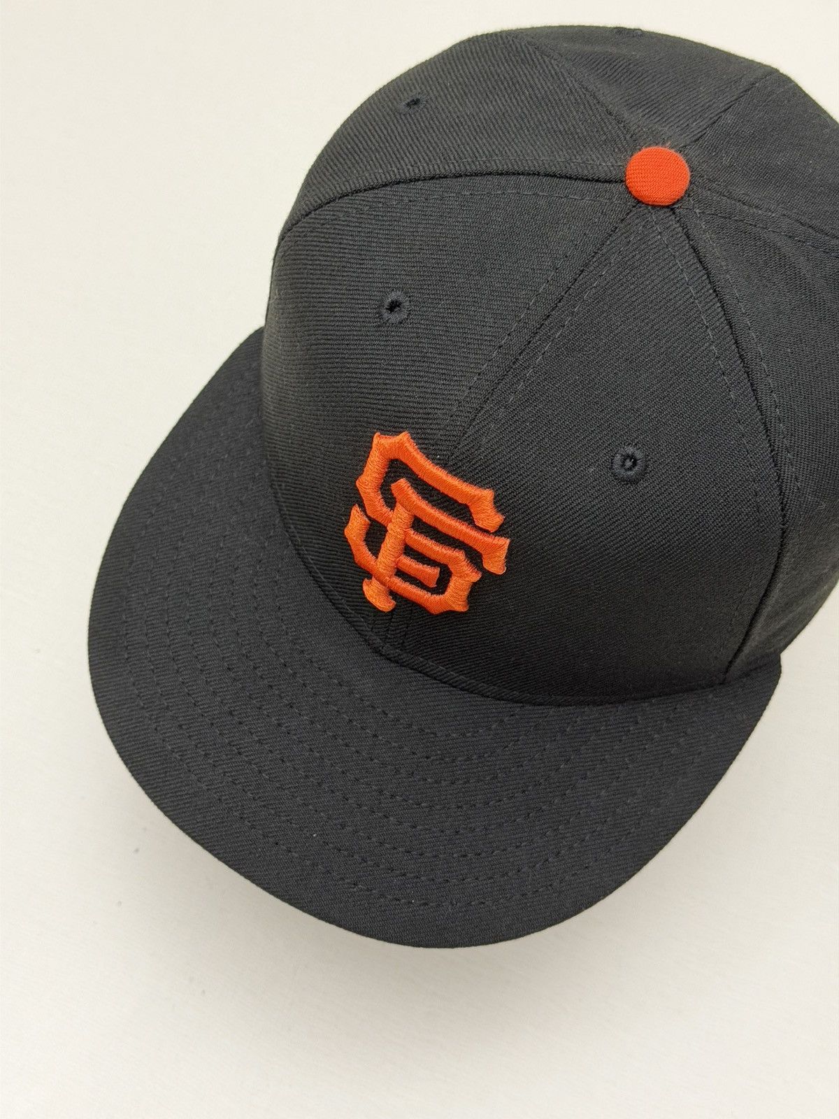 New Era Vintage 90s SF Giants New Era Fitted Hat Size 7 Wool USAMade Size ONE SIZE - 2 Thumbnail