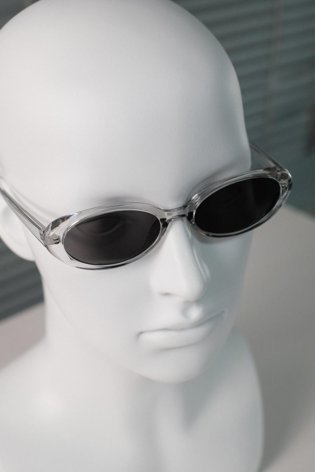 Japanese Brand Rare Vtg Y2k Cat Eye Transparent White Sunglasses Unisex OS Size ONE SIZE - 6 Thumbnail