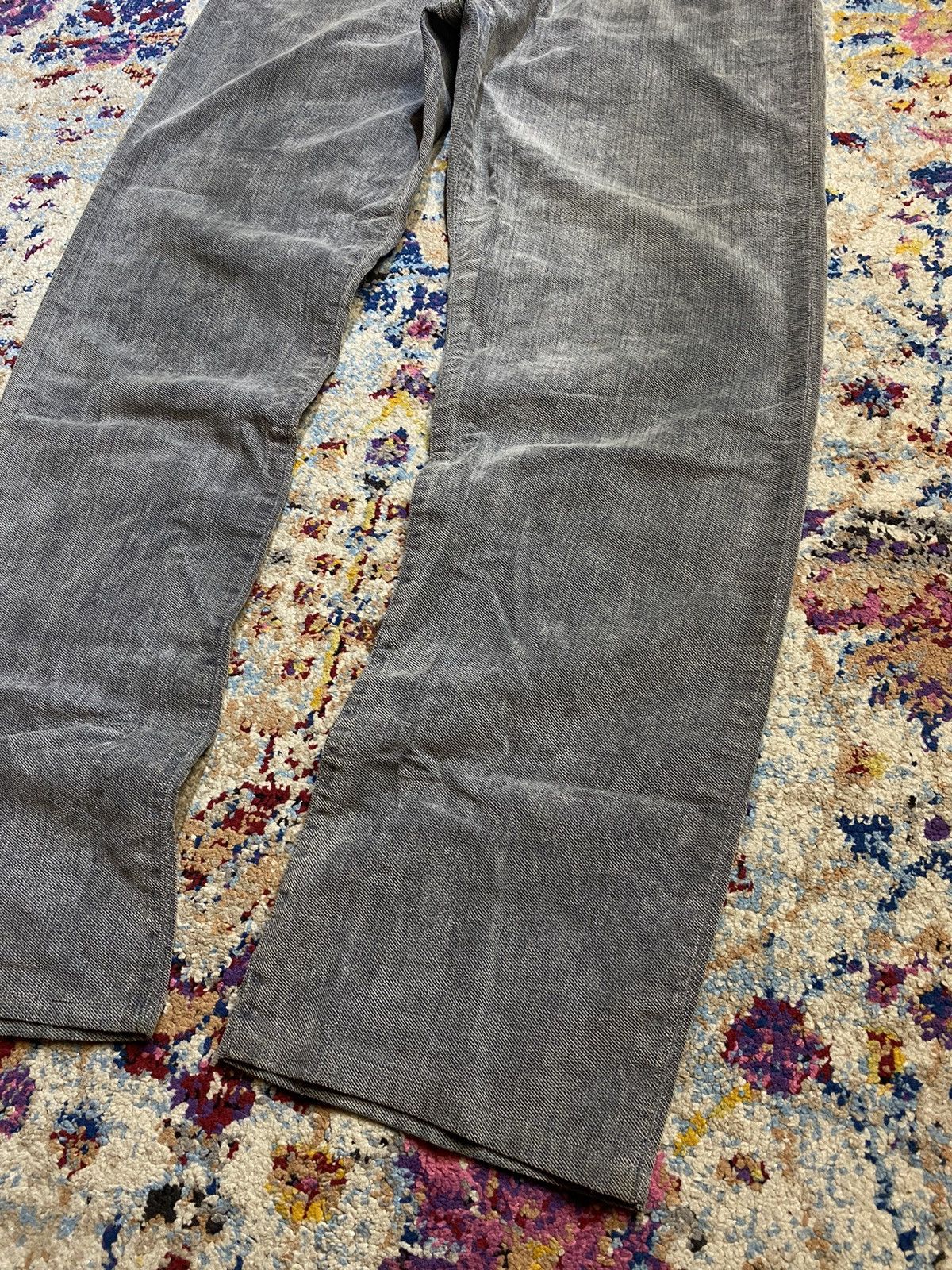 Giorgio Armani Giorgio Armani Fiocchi Snaps Grey Cotton Denim Jeans W36 Size US 36 / EU 52 - 8 Thumbnail