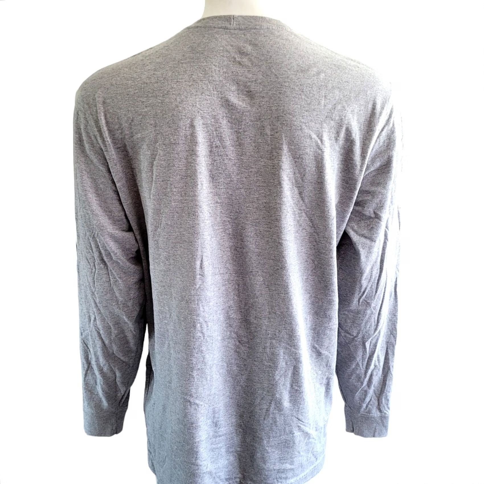 Carhartt VINTAGE Carhartt T-Shirt Mens Long Sleeve L Tall Original Heather Grey Size US L / EU 52-54 / 3 - 2 Thumbnail