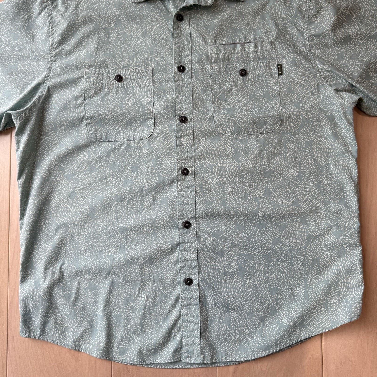 Howler Brothers Howler Bros Aransas Shirt Large Light Green Western Cowboy Size US L / EU 52-54 / 3 - 4 Thumbnail