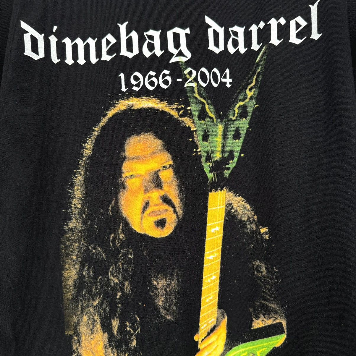Band Tees Vintage 2004 Dimebag Darrell Pantera Rare Memorial T Shirt Size US XL / EU 56 / 4 - 3 Thumbnail