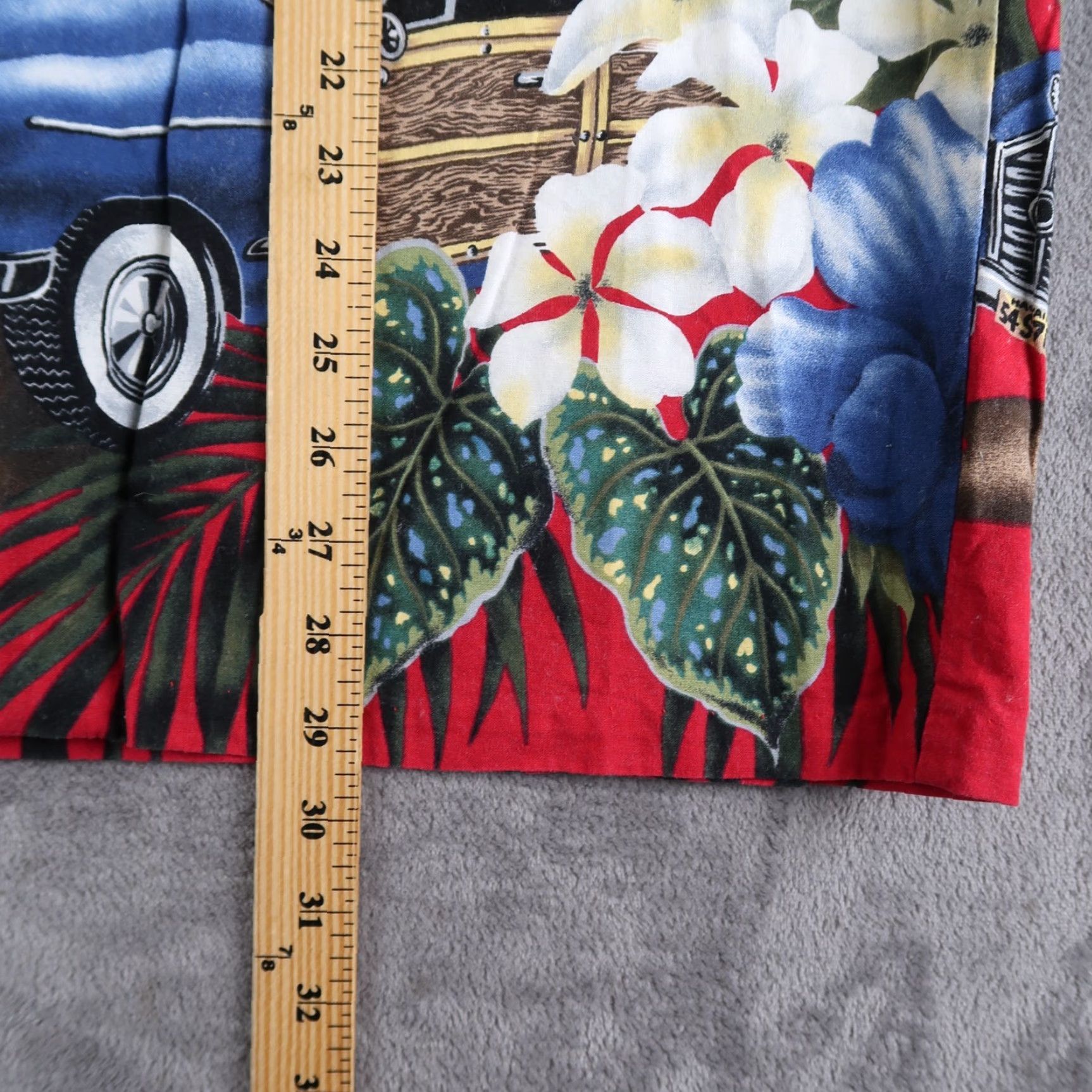 Vintage VINTAGE RJC Hawaiian Islands Shirt Men's L Red Floral Button Up Short Sleeve Collar Down Accessories: Button Size US L / EU 52-54 / 3 - 6 Thumbnail